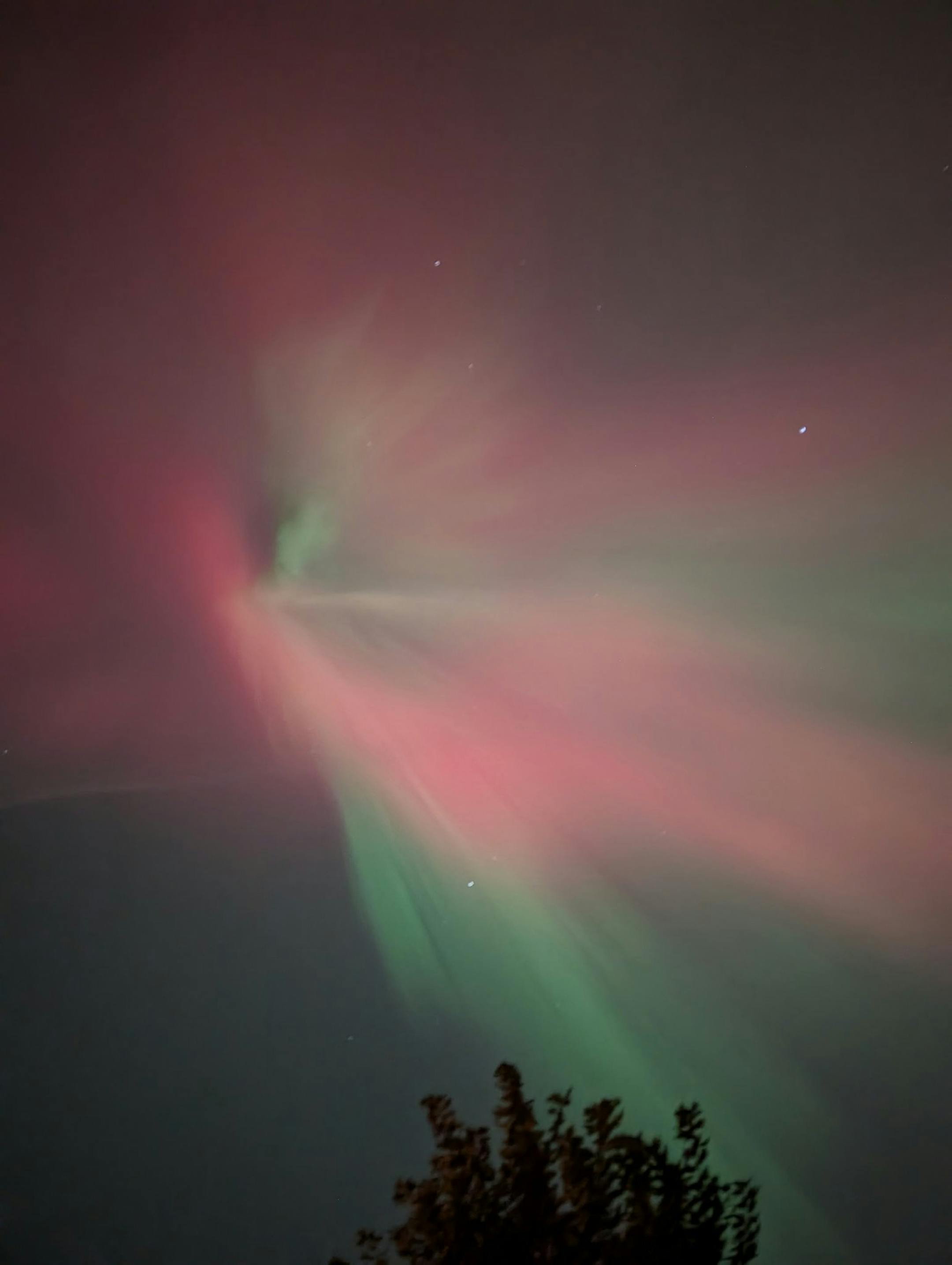 The northern lights.
