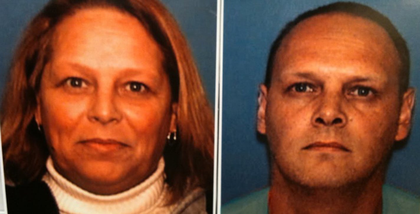 The suspects: Jacqueline Dubay and Jay Dubay (no relation to Jeff Dubay)