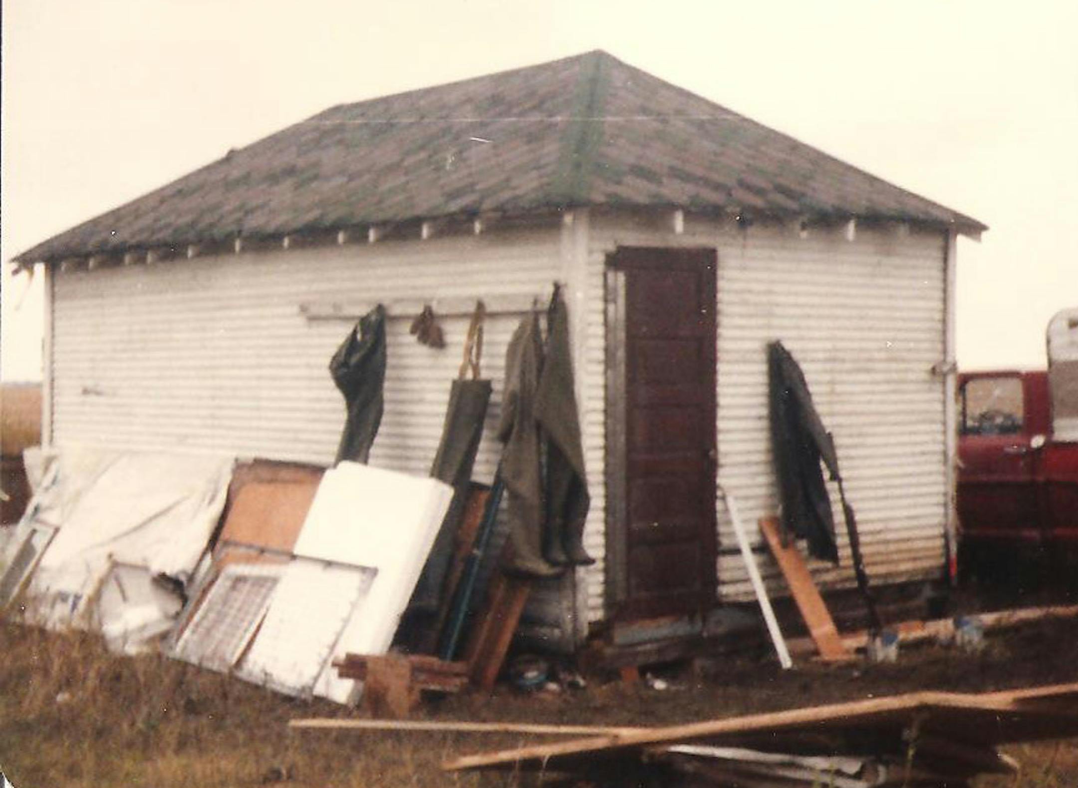 The Herman Hilton, pre-shack days.