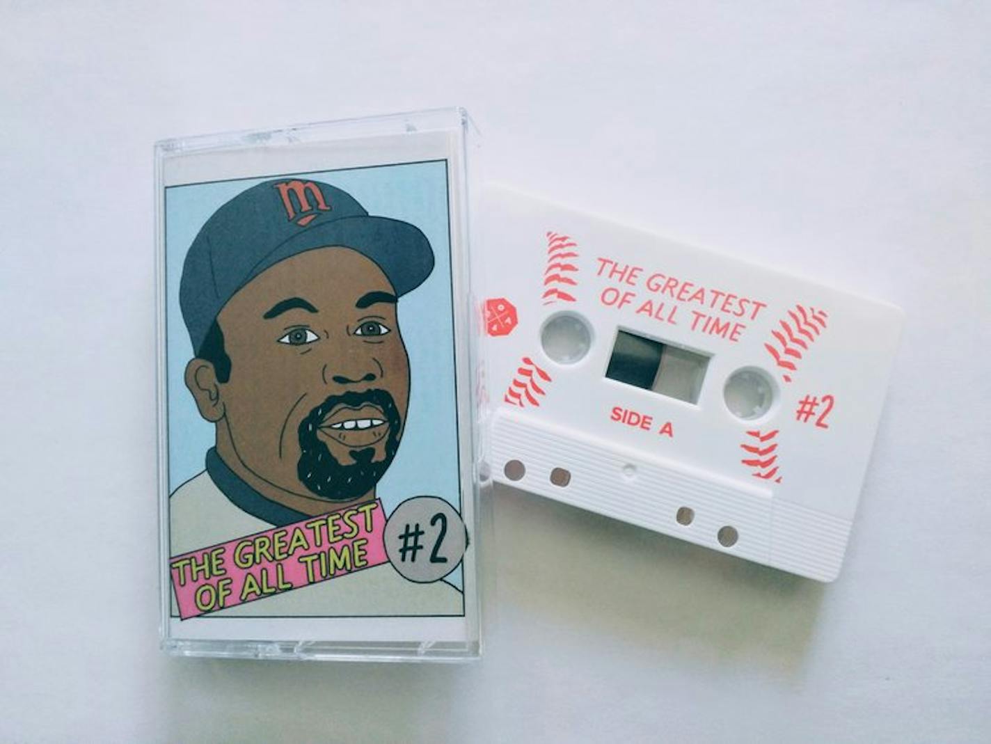 The 18-track charity compilation "The Greatest of All-Time, Vol. 2," whose cover image pays tribute to Twins legend Kirby Puckett, is available on cassette as well as digitally.