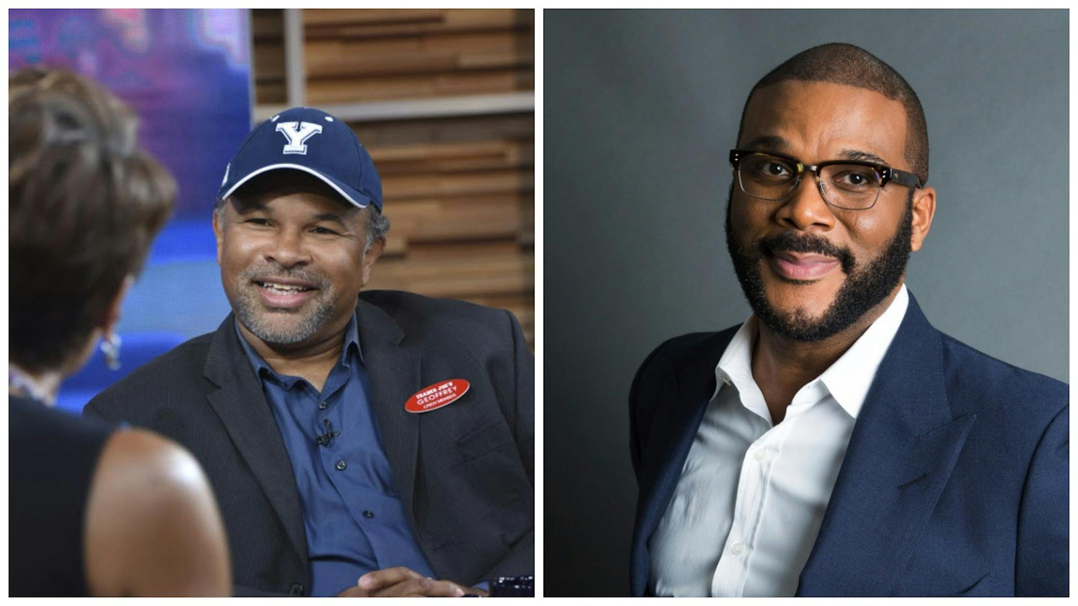 Geoffrey Owens and Tyler Perry.