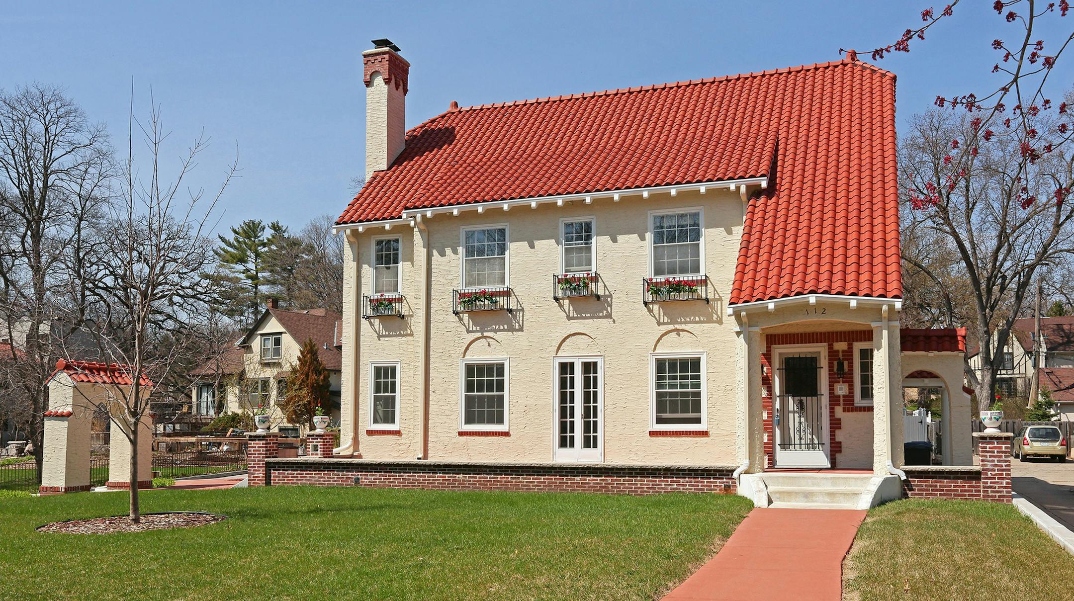 The 1925 Spanish Mediterranean for sale; was once the home of cartoonist Charles Schulz in the late 1950s. Credit Wing Ta/Artful Living ORG XMIT: MIN1405221208581897