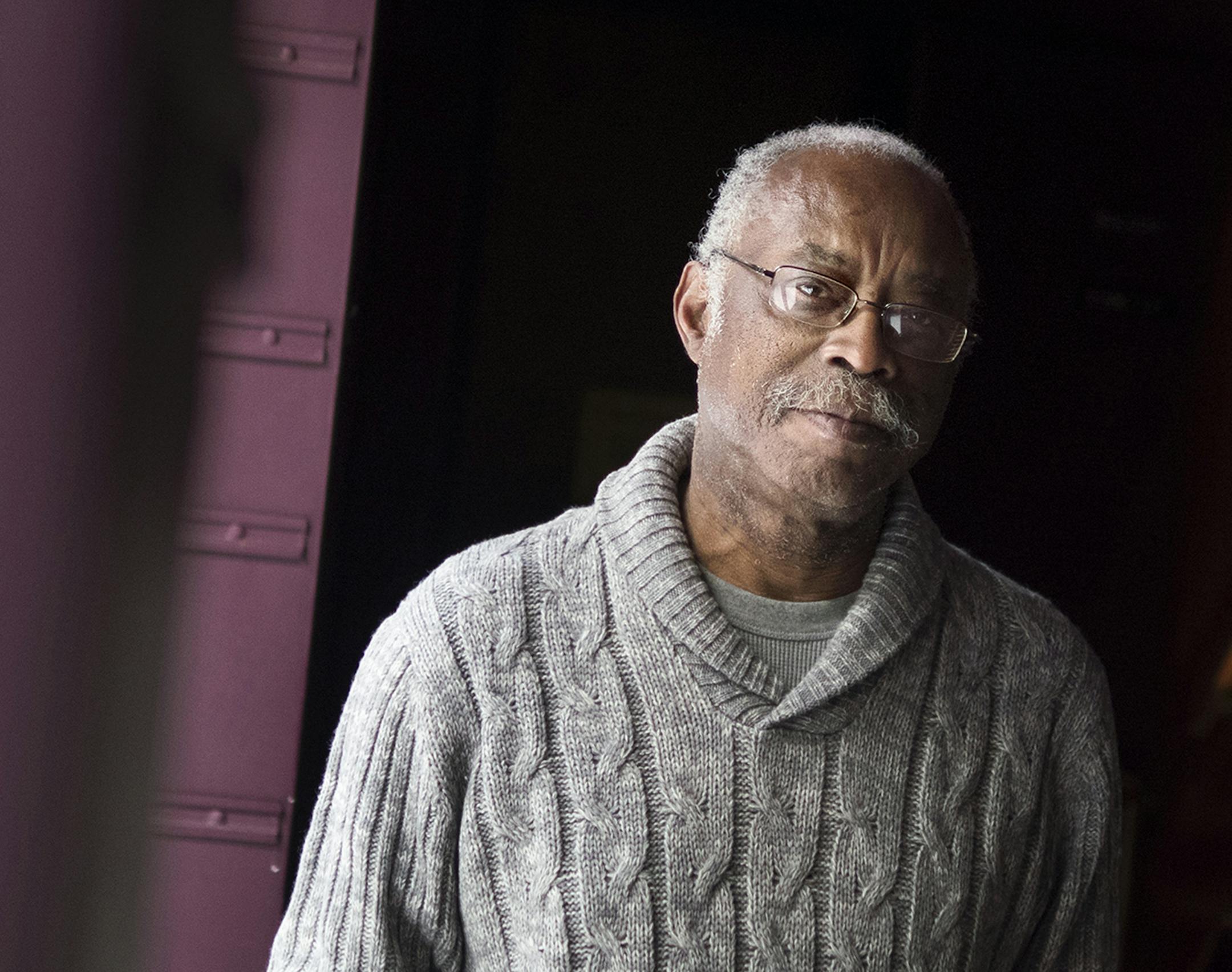 Playwright Carlyle Brown photographed at the History Theatre in St. Paul January 30, 2016. (Courtney Perry/Special to the Star Tribune) ORG XMIT: MIN1601301455152669