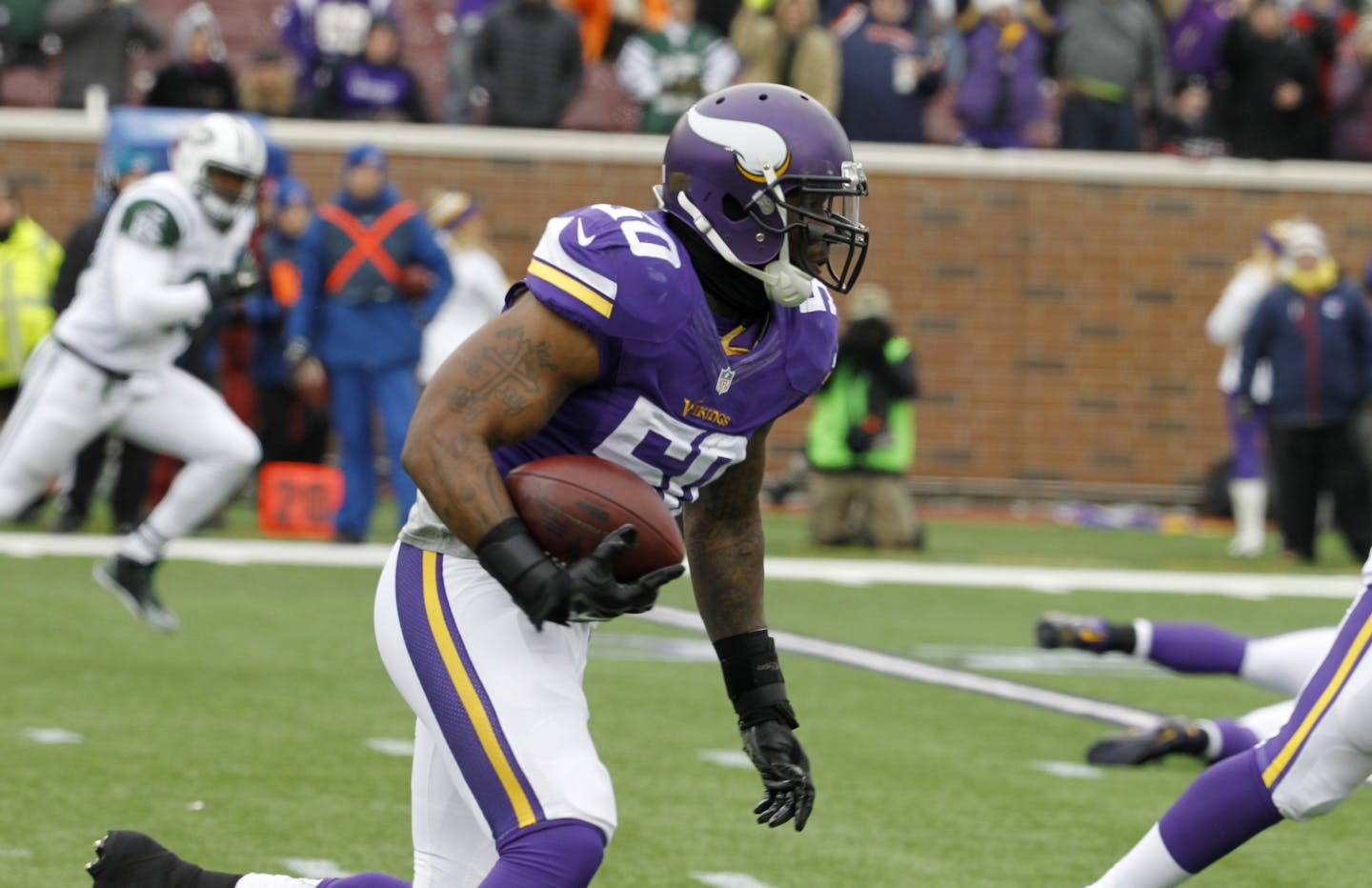 The Vikings traded linebacker Gerald Hodges to the 49ers on Tuesday.