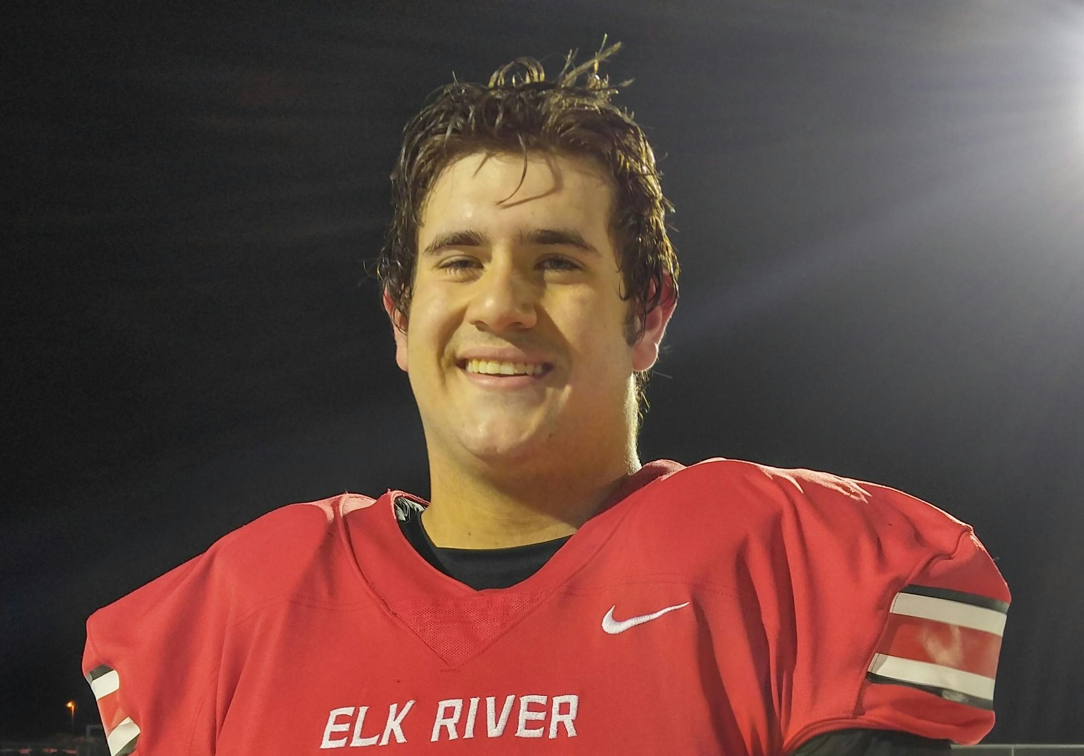 Elk River lineman Ronnie Audette received a flurry of late interest from Division 1 schools and has decided to reopen his recruiting process.