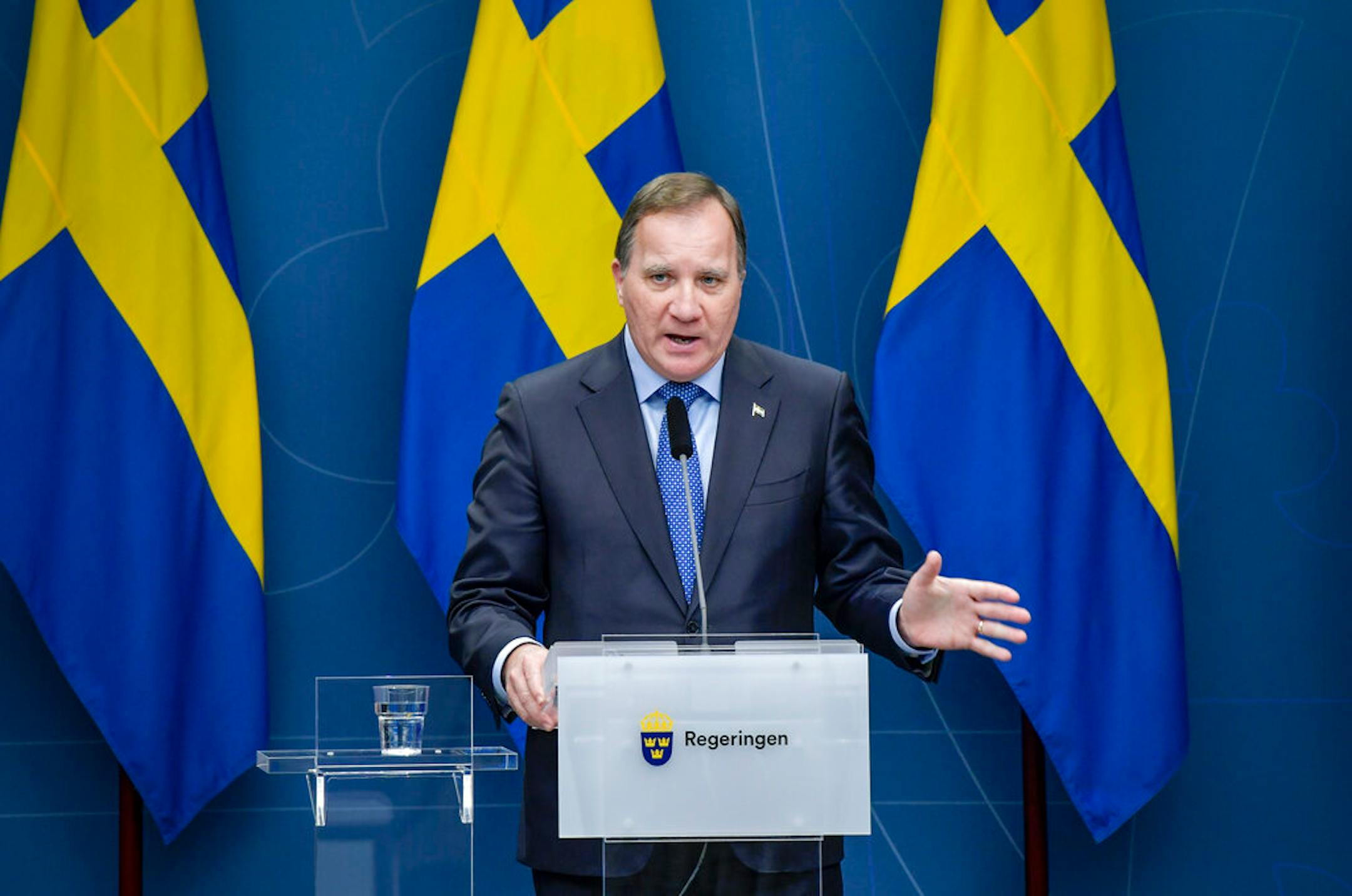 Sweden's Prime Minister Stefan Lofven has gone into protective self-isolation even after a person close to him tested negative for COVID-19, as Sweden experiences a fall surge of coronavirus cases.