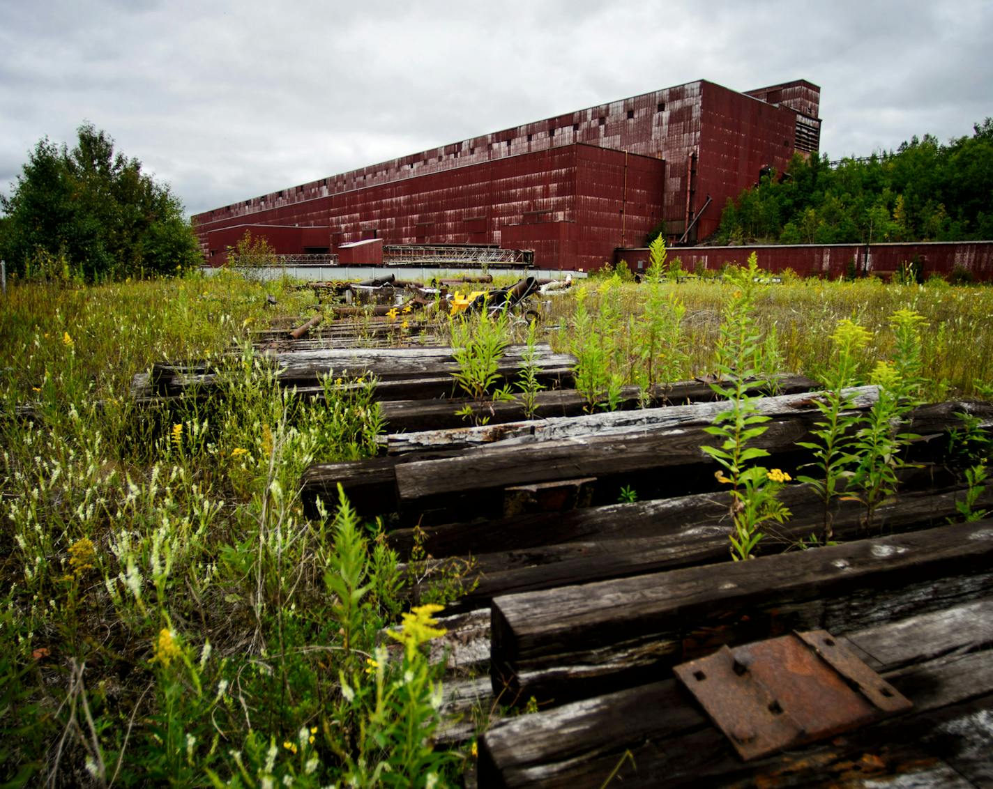 PolyMet Mine in Hoyt Lakes, Minn. has been mired in a permitting battle for over eight years and the issue has become politicized in the state and particularly in the eighth congressional district. ] Hoyt Lakes, MN -- Wednesday, August 20, 2014. GLEN STUBBE * gstubbe@startribune.com ORG XMIT: MIN1408221551388815