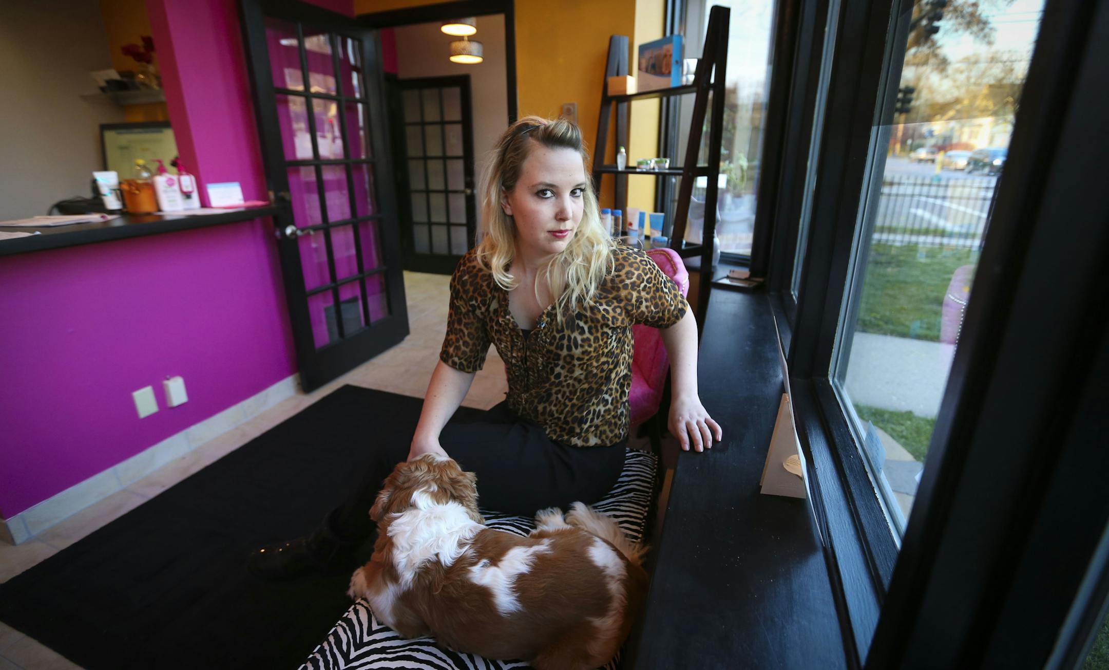 State health officials are alerting 200 homeowners and businesses in Southeast Minneapolis to potential health risks from chemical vapors caused by contaminated groundwater linked to a former General Mills facility. Laura Curran, who owns a spray tan business in the vapor area, posed for a picture on Thursday, November 7, 2013 in Minneapolis, Minn. ] RENEE JONES SCHNEIDER ‚Ä¢ reneejones@startribune.com