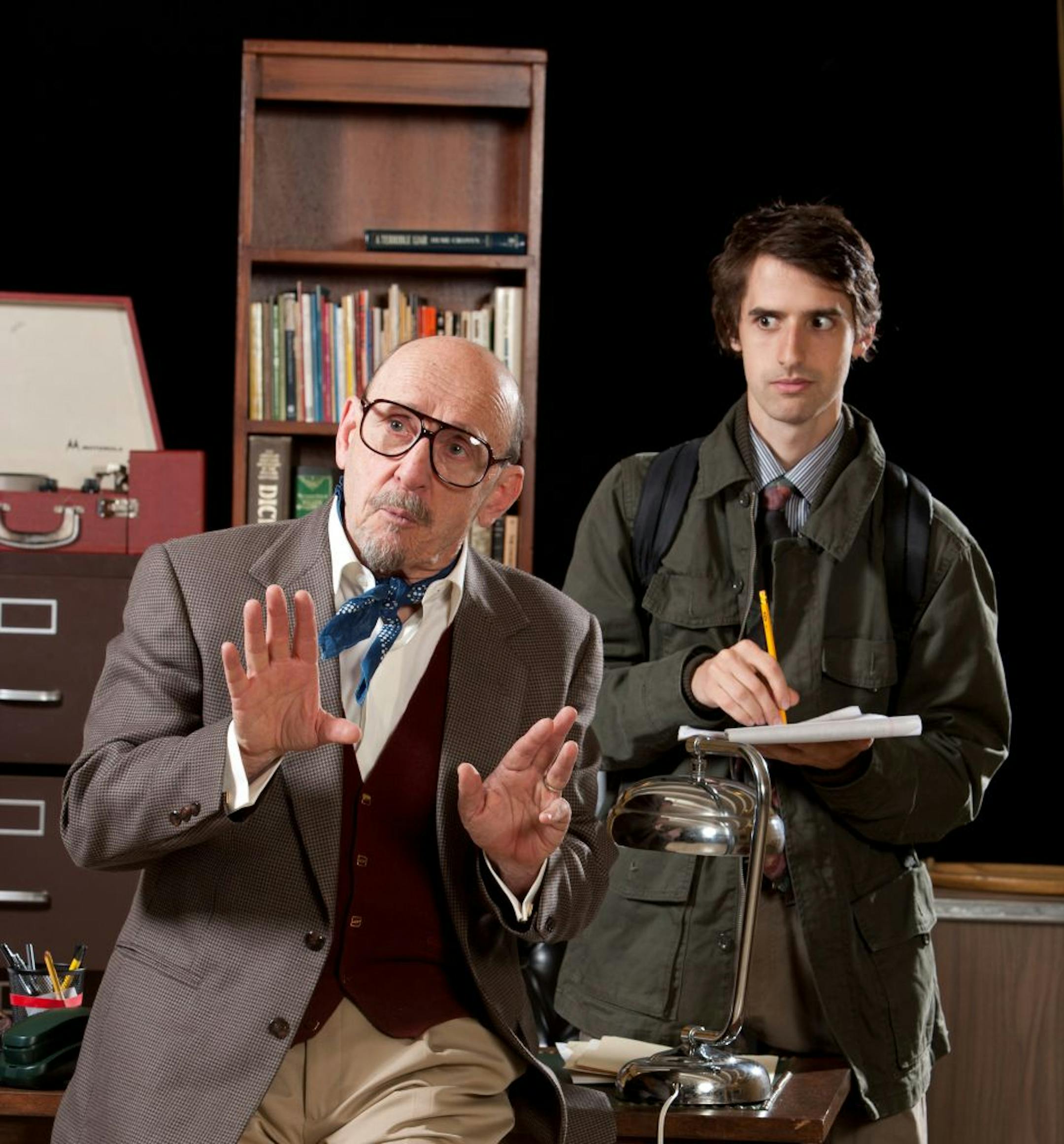 Raye Birk and Skyler Nowinski in "The Last Word"