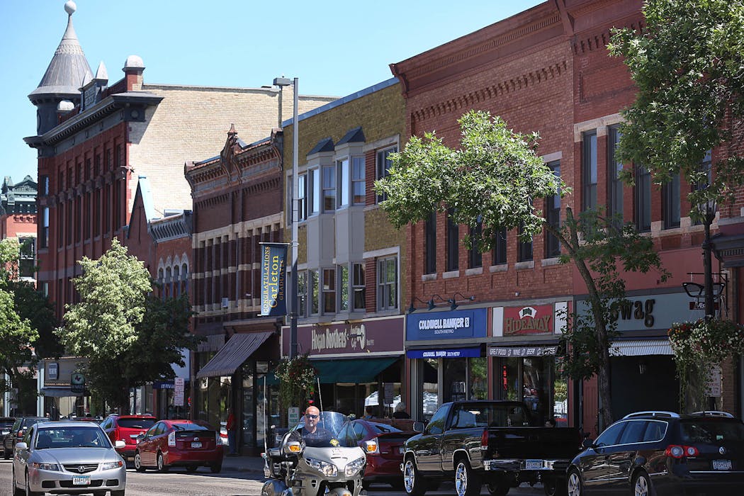 Downtown Northfield in 2015.