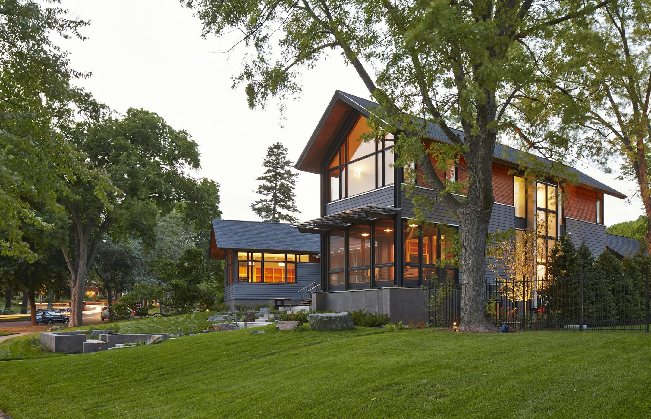 Troy Thies Exterior, Home of the Month, Lake of the Isles