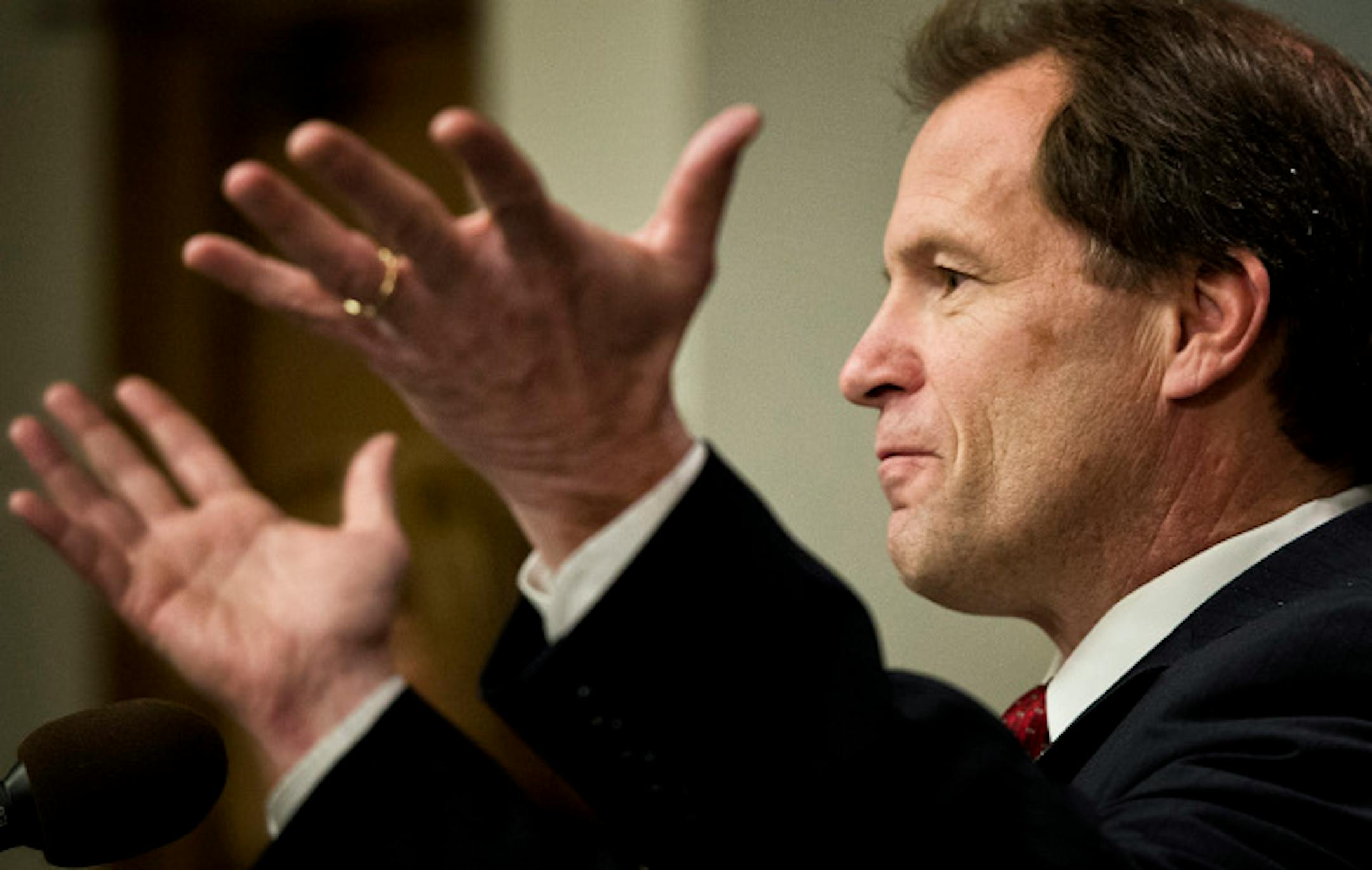 Education finance committee chair Rep. Paul Marquart, DFL-Dilworth, said the bill will raise funding and guarantee all districts at least $300 per student in of equity and referendum revenue. House democrats unveiled their education plan with the House education omnibus finance bill that they say will close the achievement gap by 2027.   Tuesday, April 9, 2013  ]   GLEN STUBBE * gstubbe@startribune.com