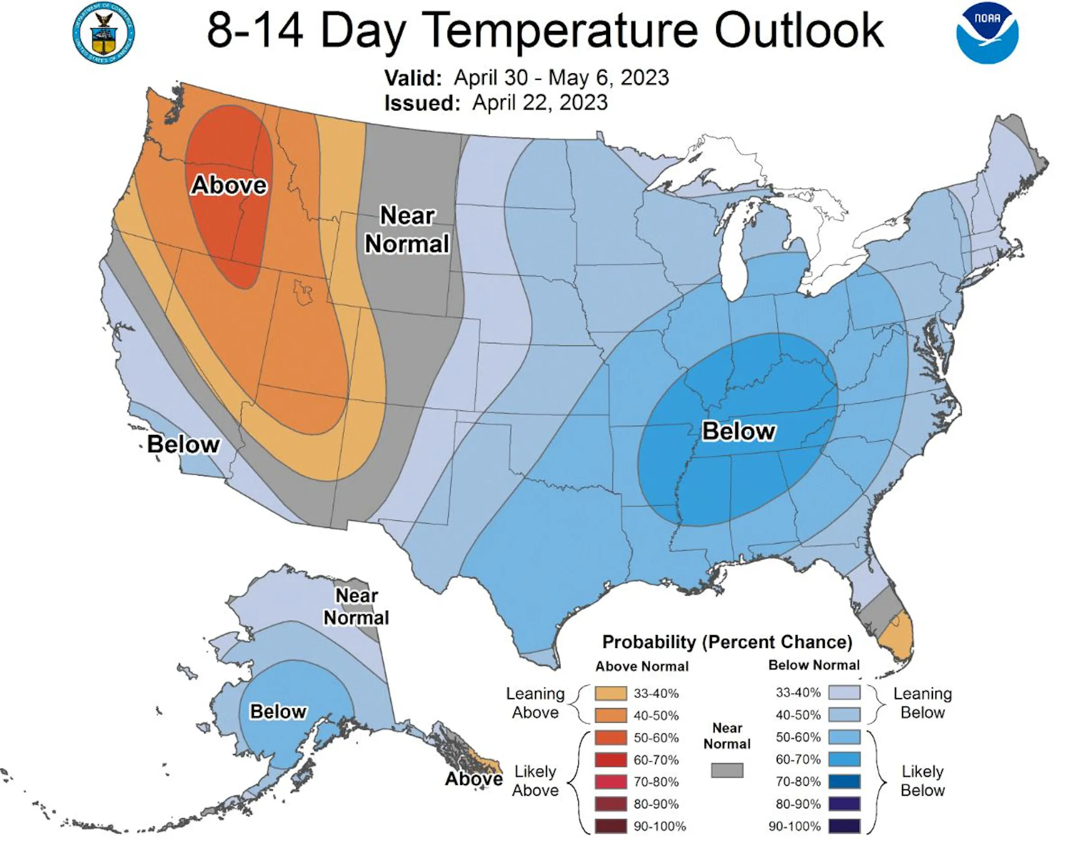 Chilly Temps Linger. Gradual Warming Next Week
