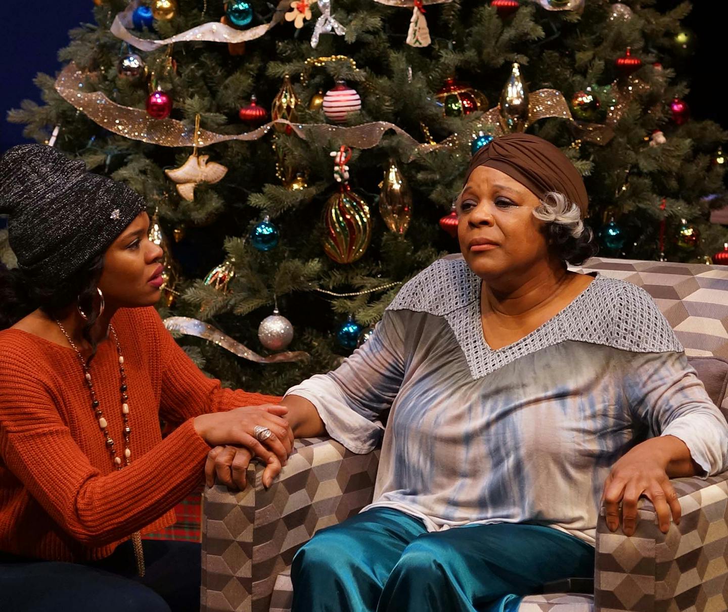 Dame-Jasmine Hughes as Averie and Cynthia Jones-Taylor as Dotty in "Dot" at Park Square Theatre. Photo by Petronella J. Ytsma