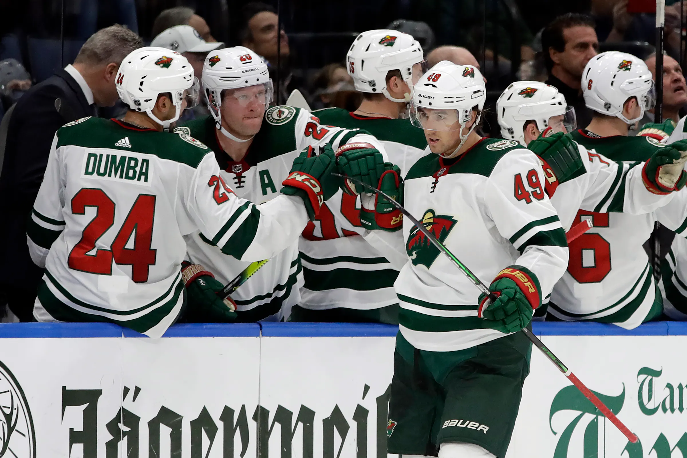Wild's point streak reaches 11 games with victory in Tampa Bay