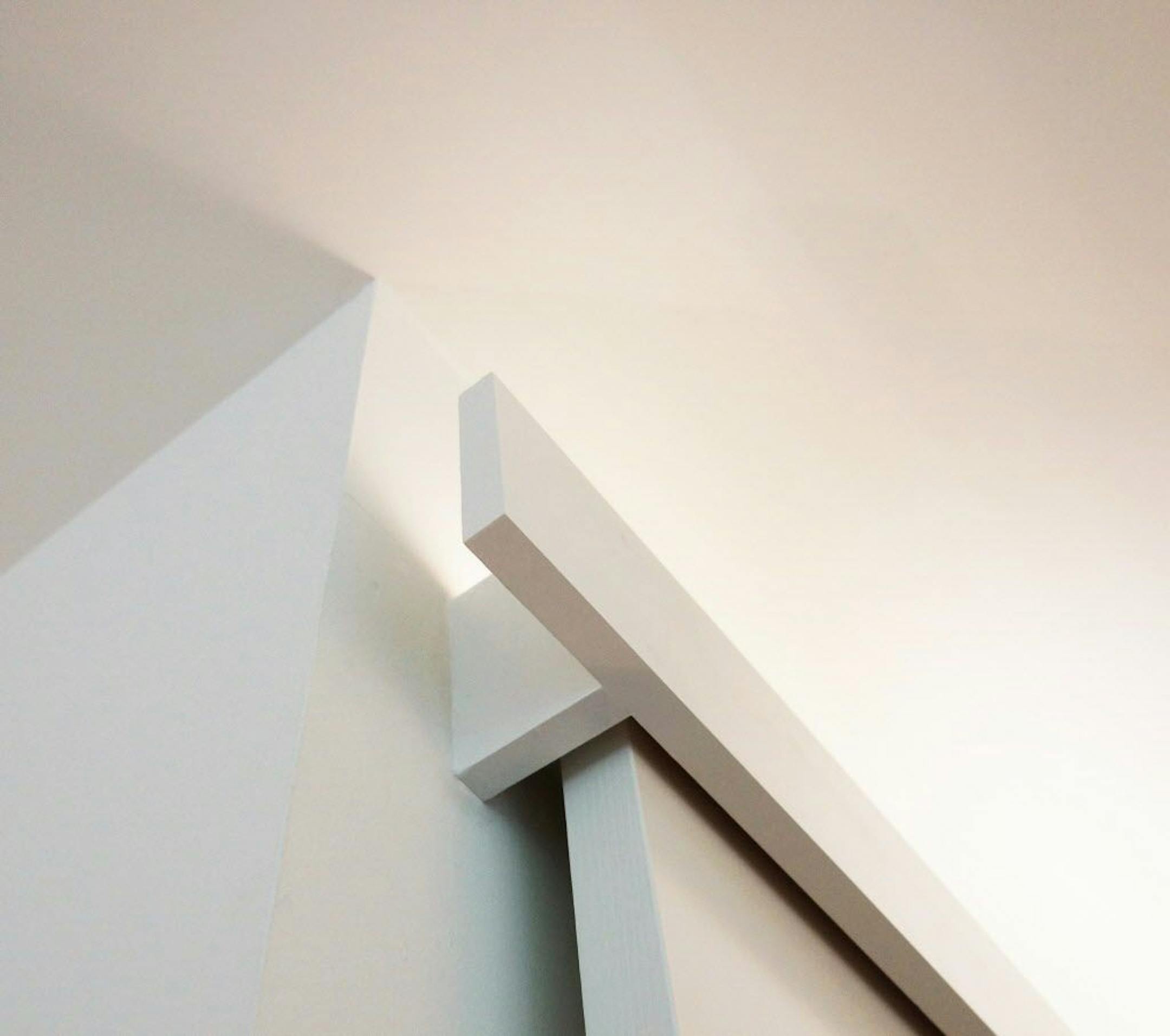 Detail showing Nordic-style trim work.