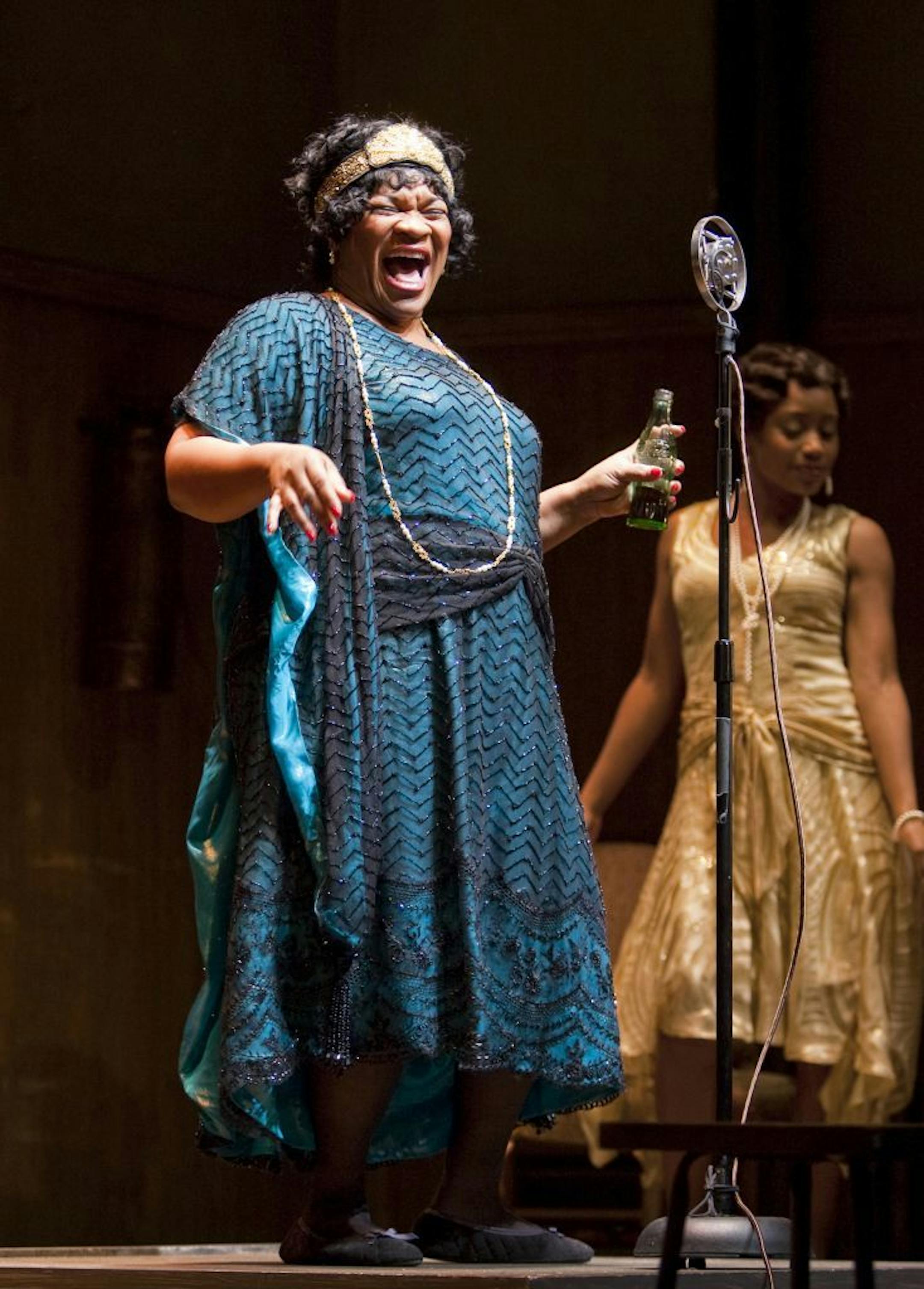Jevetta Steele also appeared as Ma Rainey in Penumbra Theatre's production of "Ma Rainey's Black Bottom."