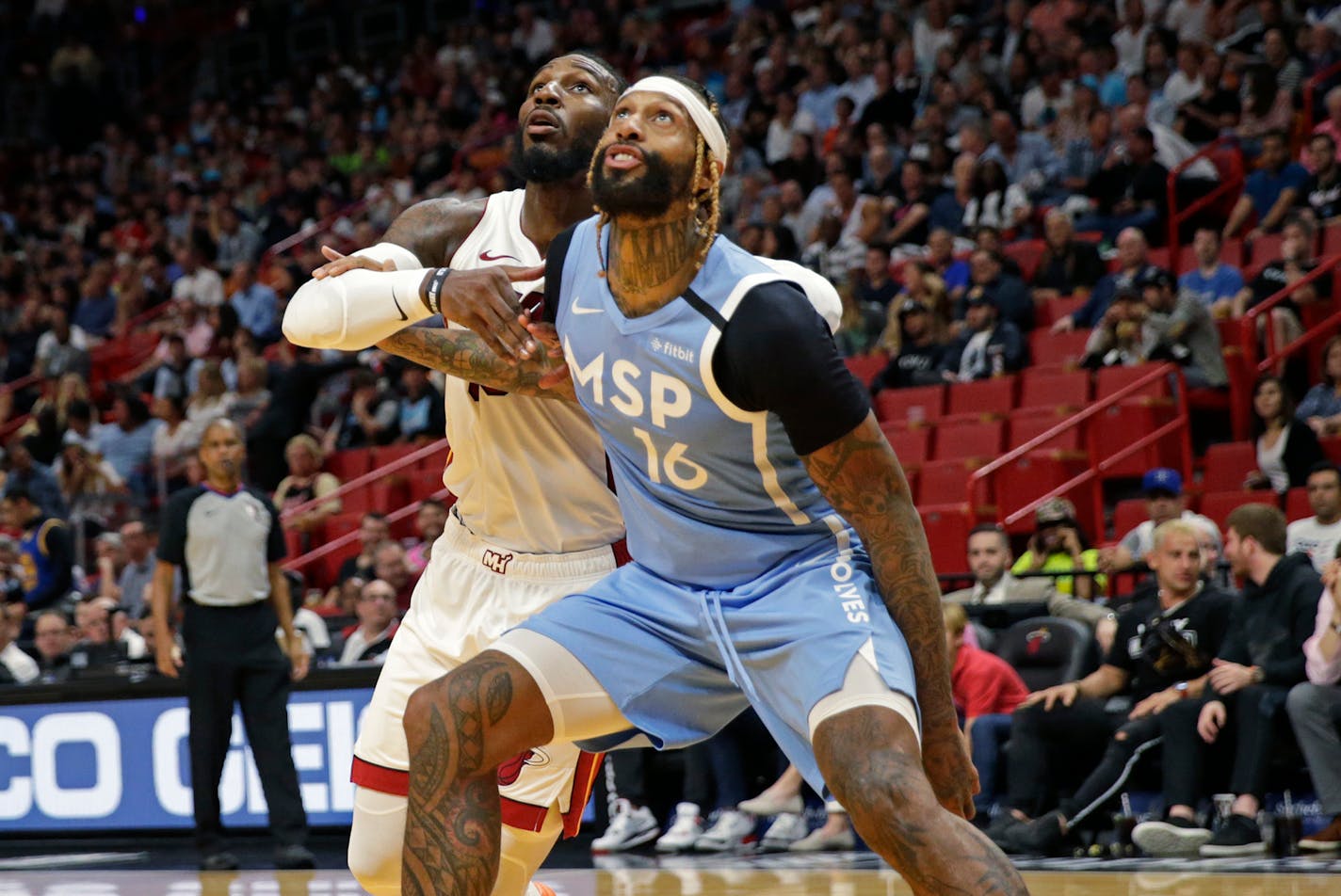 Veteran forward James Johnson has filled a leadership role in his brief time with the Wolves.