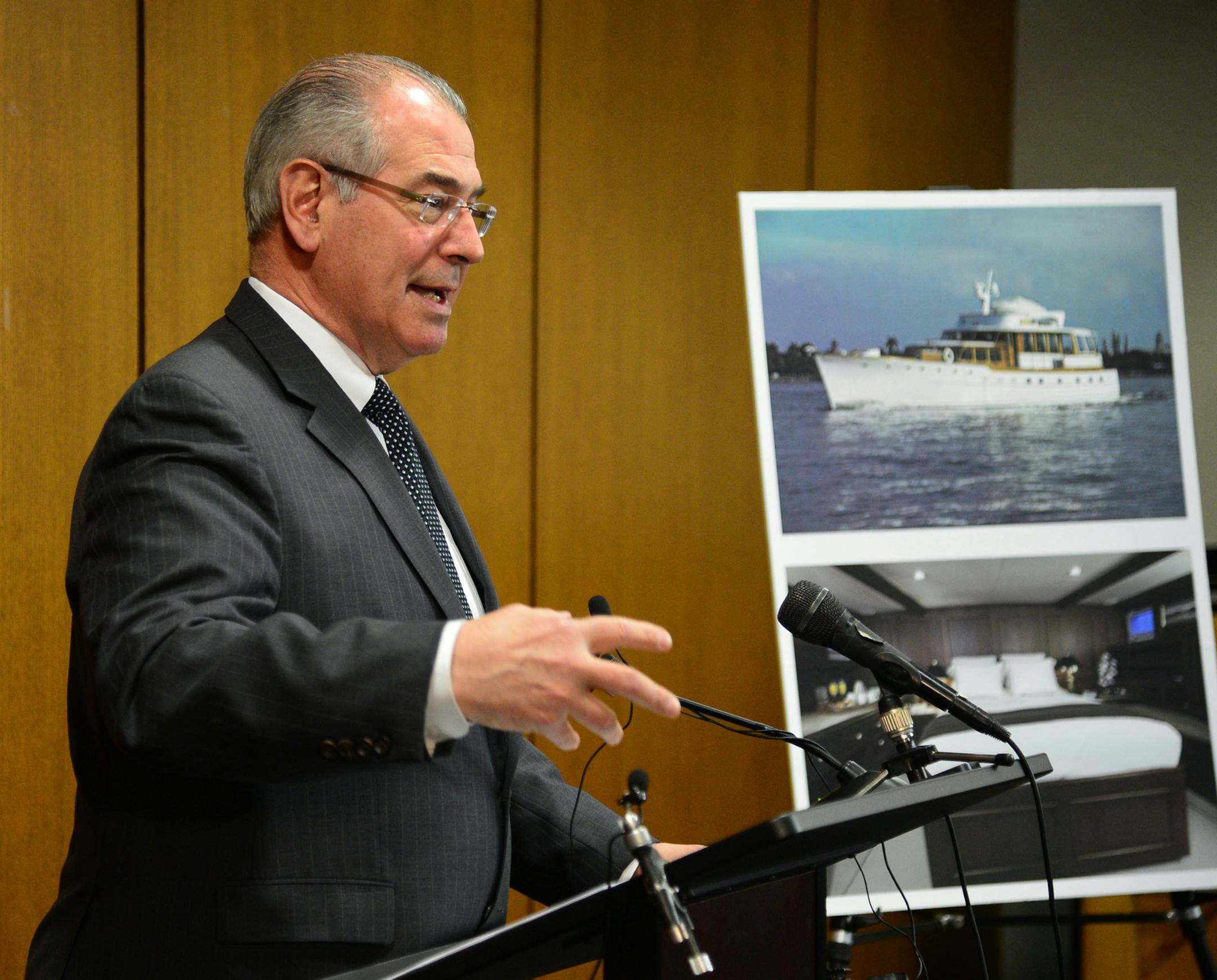 .Hennepin County Attorney Mike Freeman held a press conference on a couple that alleged took $160,000 in welfare benefits while the husband claimed to be a Scottish aristocrat and broadcast executive. They also allegedly controlled bank accounts containing hundreds of thousands of dollars. Andrea and Colin Chisholm, of Deephaven, illegally obtained food stamps from 2005 to 2012, according to court documents. They were living in a luxury lakeside home and Colin Chisholm portrayed himself as a Sco