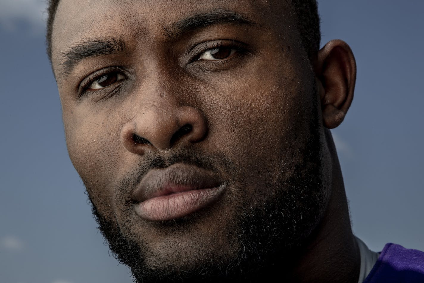 Minnesota Vikings defensive lineman Danielle Hunter. ] CARLOS GONZALEZ &#xef; cgonzalez@startribune.com &#xf1; August 22, 2018, Eagan, MN, Twin Cities Orthopedics Performance Center, Minnesota Vikings Training Camp,