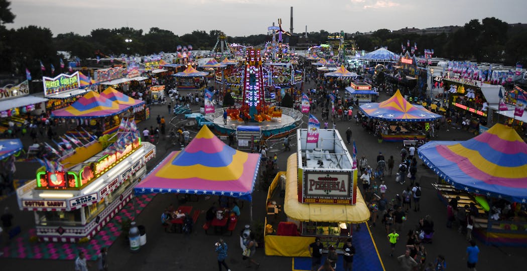 The Mighty Midway at the Minnesota State Fair.
