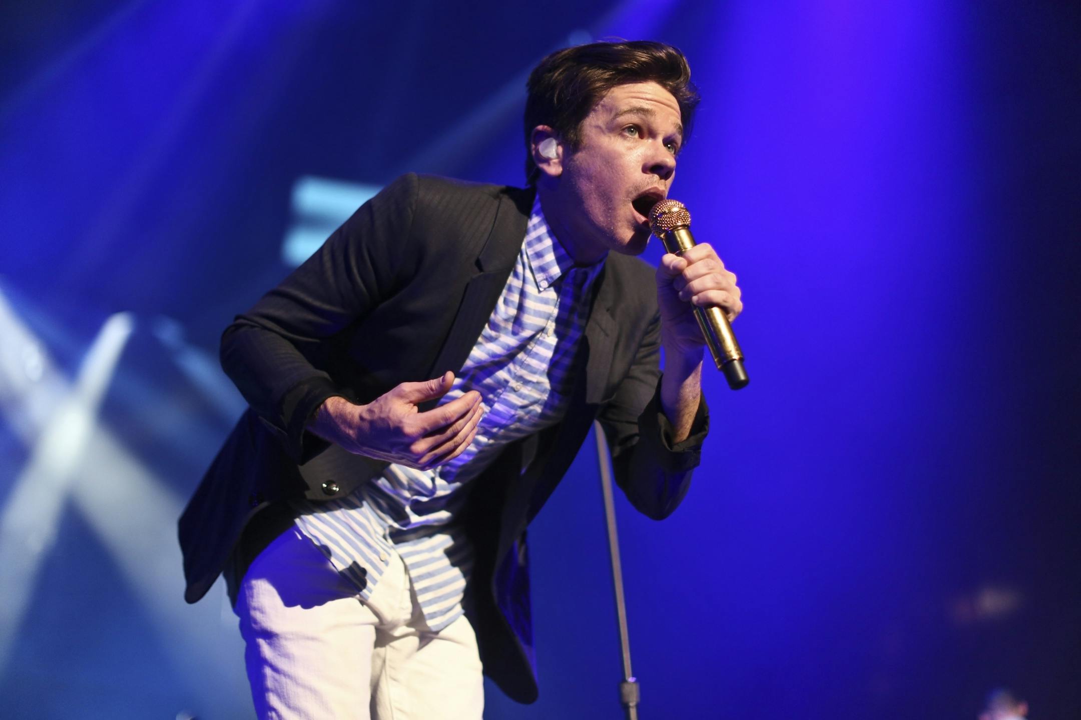 Lead singer Nate Ruess has a commanding presence and emits pure joy onstage. The group kicked off its pre-Grammy tour Wednesday night at the Roy Wilkins Auditorium in St. Paul.