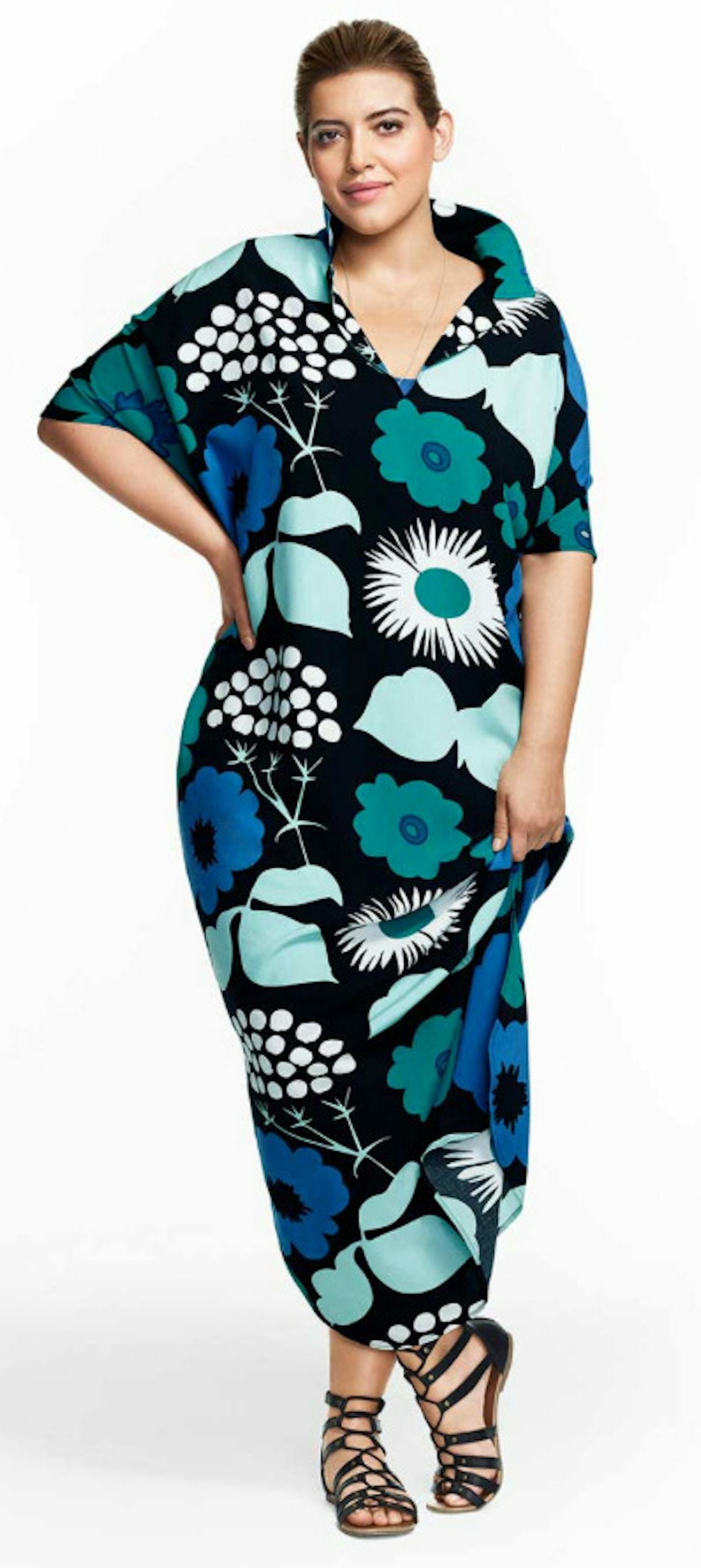 Marimekko for Target will be available at all Target stores and Target.com April 17. Prices range from $7.99 for sunscreen to $499.99 for the paddle board. Most items are under $50. Women's Long Kaftan Dress - Kukkatori Print - Blue