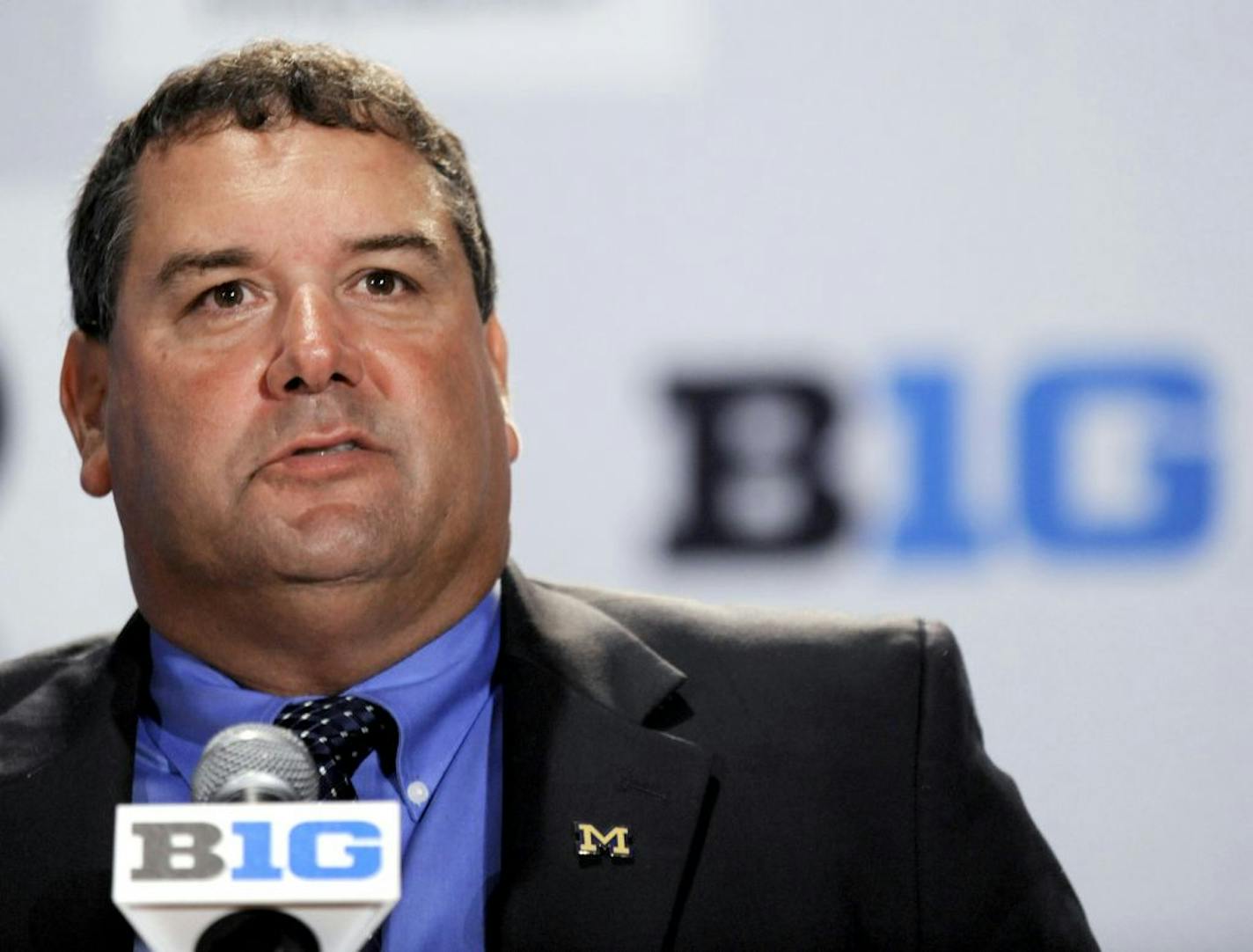 Michigan coach Brady Hoke