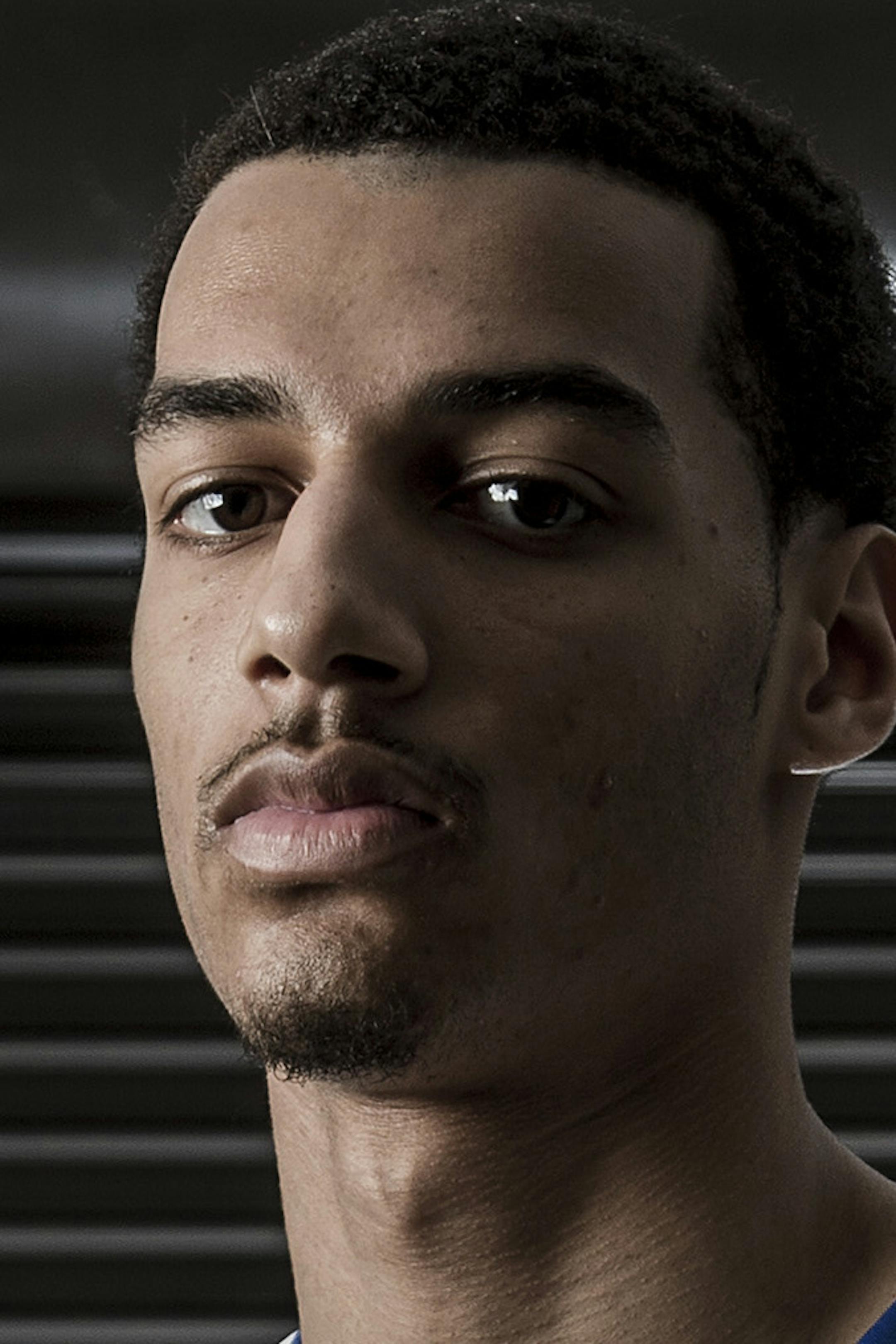 John Warren of Hopkins - All-Metro boys basketball player. ] CARLOS GONZALEZ cgonzalez@startribune.com, March 8, 2015, Minneapolis, Minn., All-Metro boys' basketball / High School / Prep