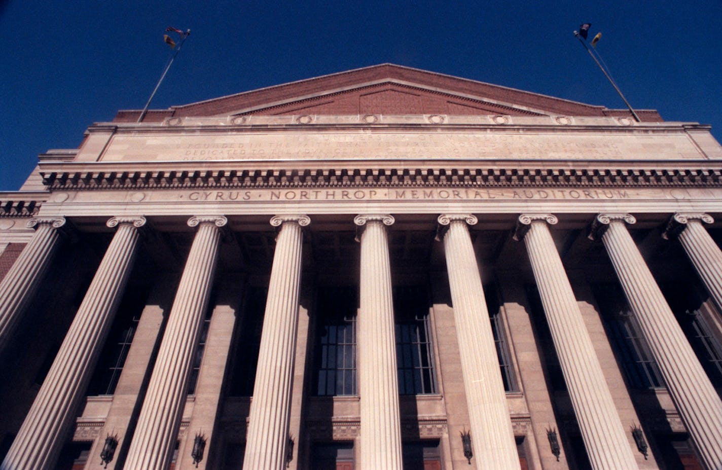 GENERAL INFORMATION: MINNEAPOLIS, MN, 1/8/01, MONDAY- The classical pillars of Northrop Auditorium dominate the Minneapolis campus of the University of Minnesota but the inside of the place is a barn. University planners hope to change that with a $10 million renovation. The plan includes brightening up the place, improving the stage and even improving the acoustics. "We want a more festive atmosphere, to match the auditorium's central place in the university," said Steve Wenders of the universi