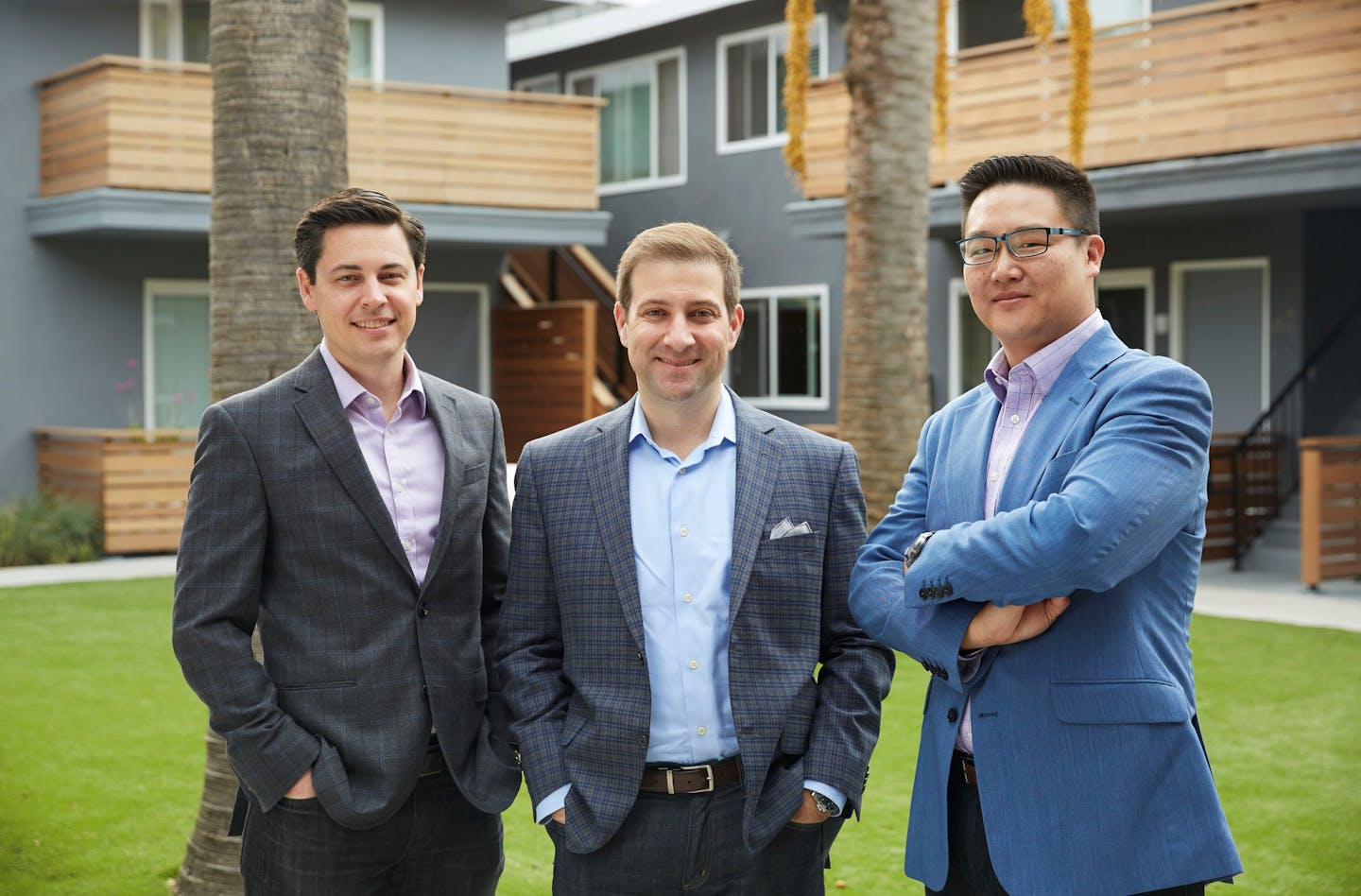 Calvera Partners managing principals, from left, are Brian Milovich, David Saxe and Brian Chuck.