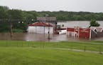Flooding in southern Minnesota.