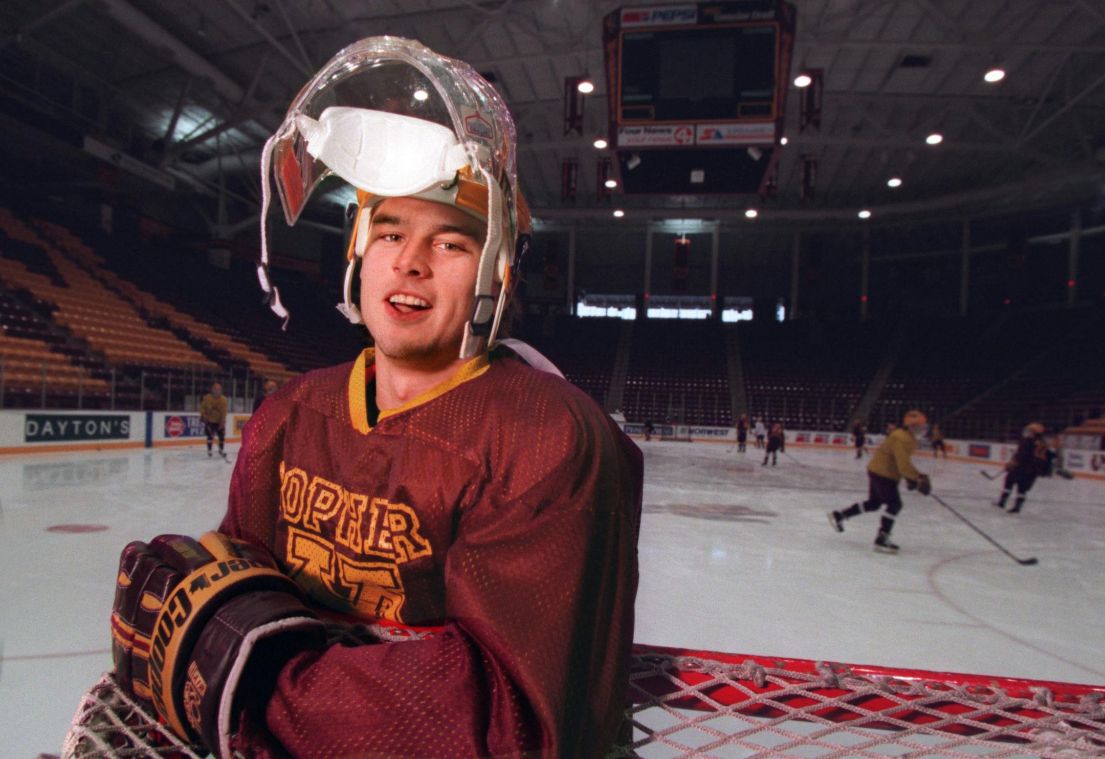 Mike Crowley, U of M defenseman.