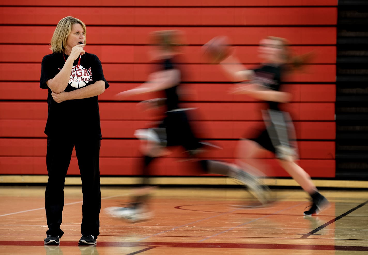 Centennial girls' basketball coach Jill Becken said she was "too young to not be doing anything."