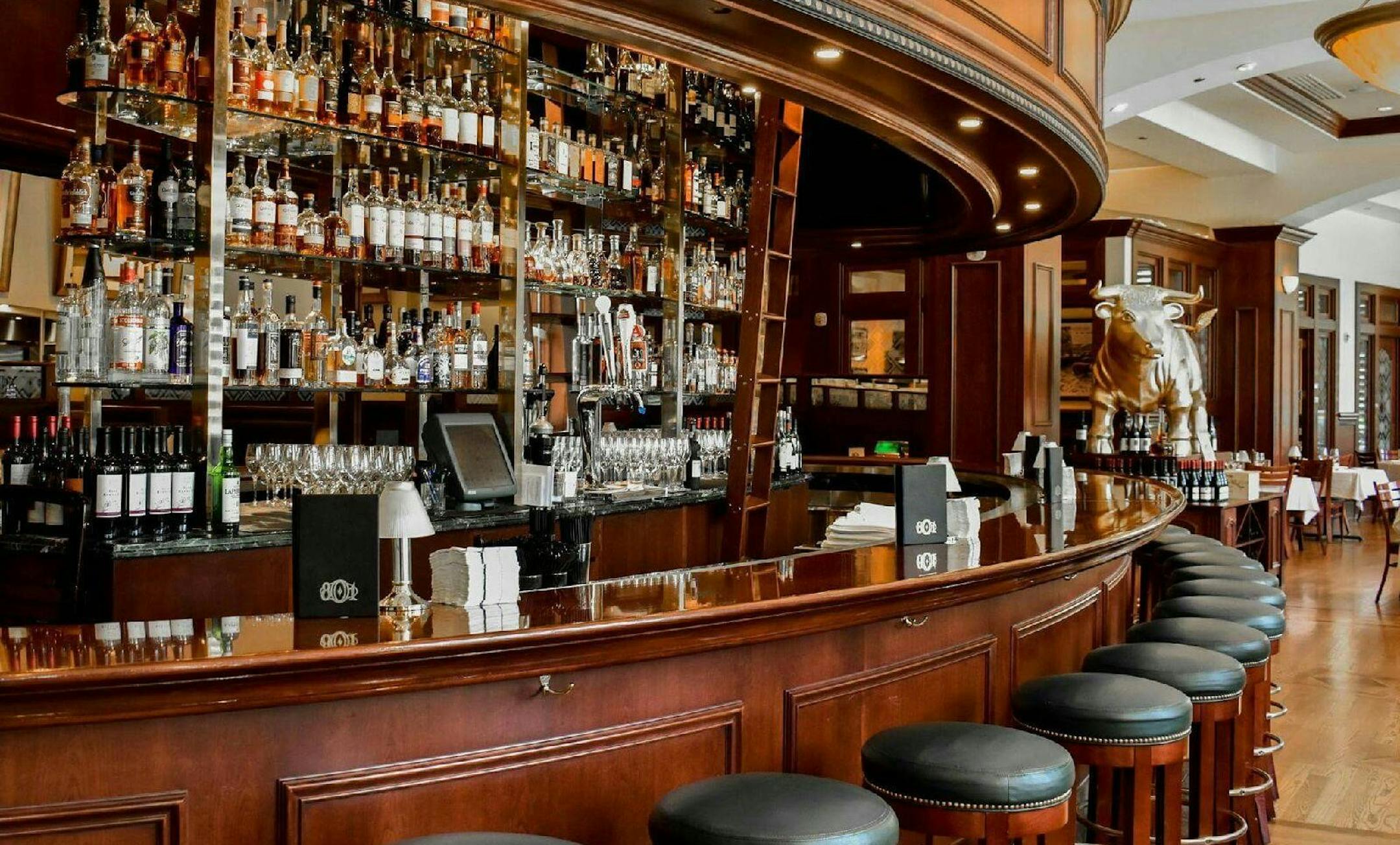 A steakhouse called 801 Chophouse is going into the former Barnes & Noble. Shown here is a location from elsewhere in the country.