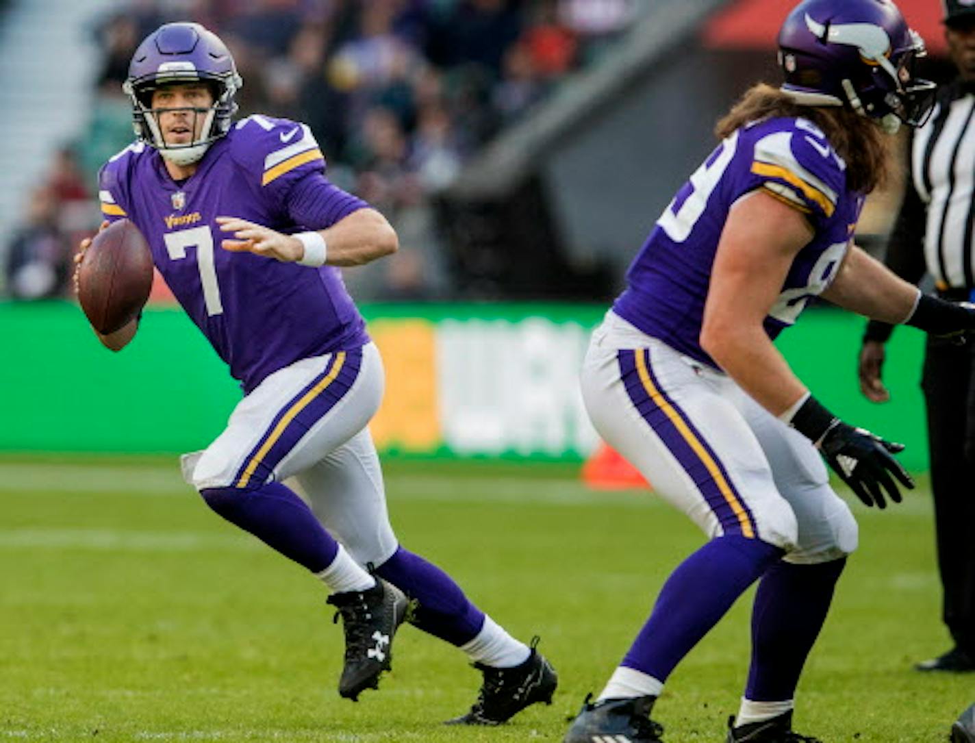 Minnesota Vikings quarterback Case Keenum