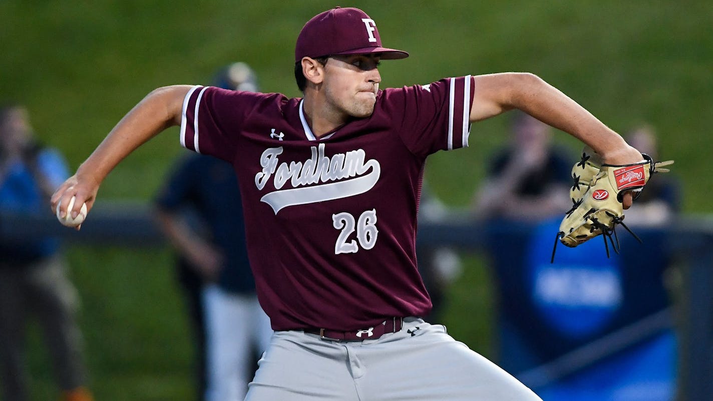 Fordham junior righthander John Stankiewicz was 2-1 with a 1.71 ERA before the coronavirus hit