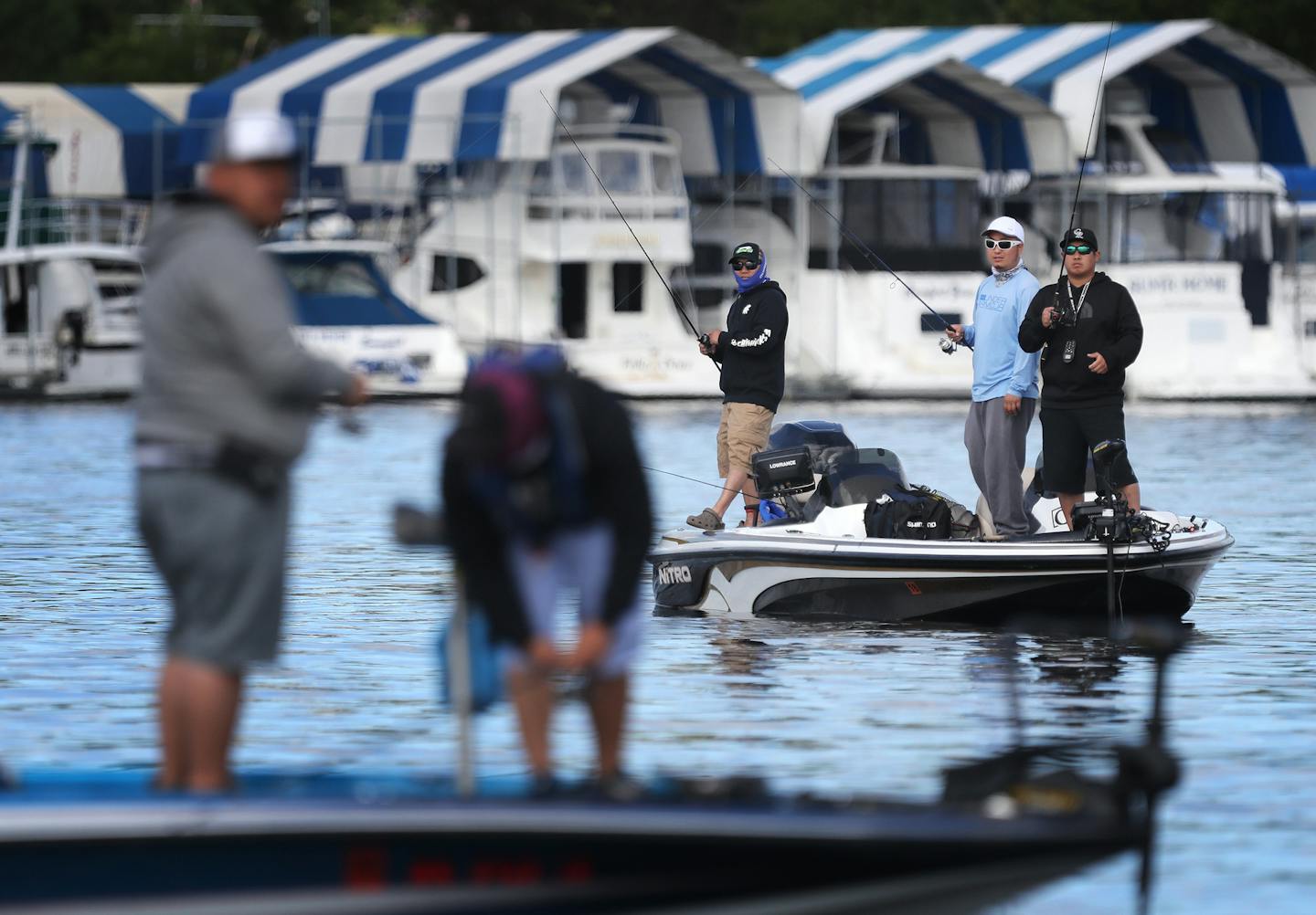 Anglers competed in the Hmong bass fishing tournament last weekend on the St. Croix River. From a humble start 10 years ago, the family-focused tournament this year grew to more than 100 boats.