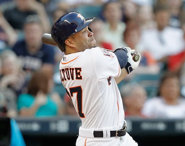 Houston Astros' Jose Altuve.