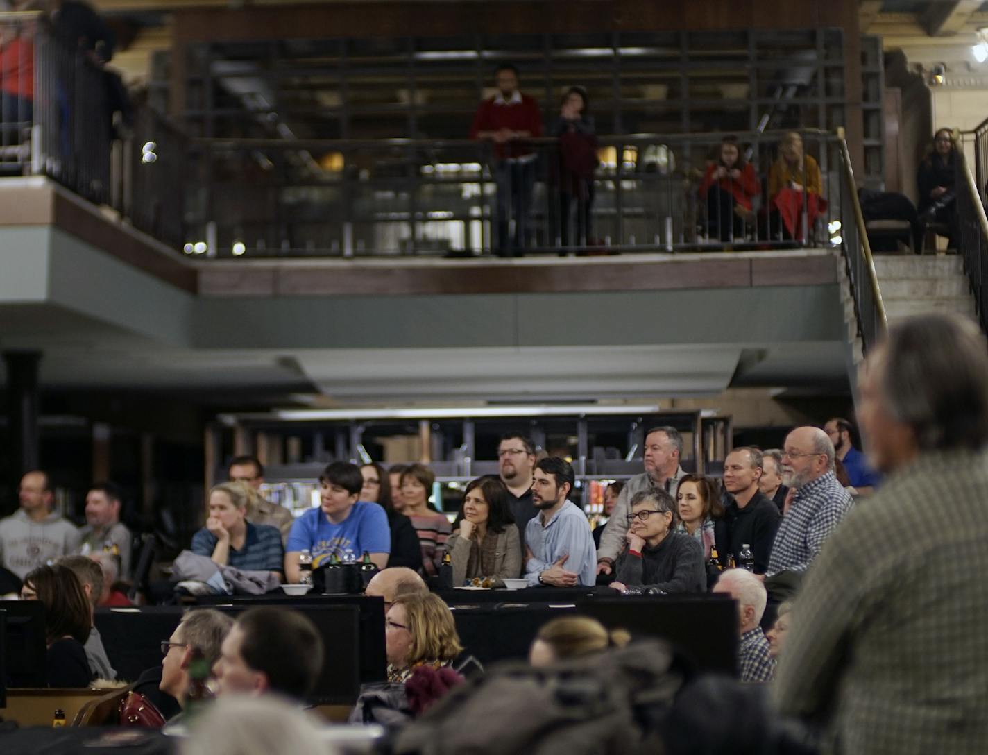 Reina del Cid played at reopening celebration Thursday night at The George Latimer Library in downtown St. Paul. It is reopening Saturday after a $1 million renovation that includes the addition of a workforce and innovation center with a 3D printer, design software, business resources and recording studios.] rtsong-taatarii@startribune.com/ Richard Tsong-Taatarii