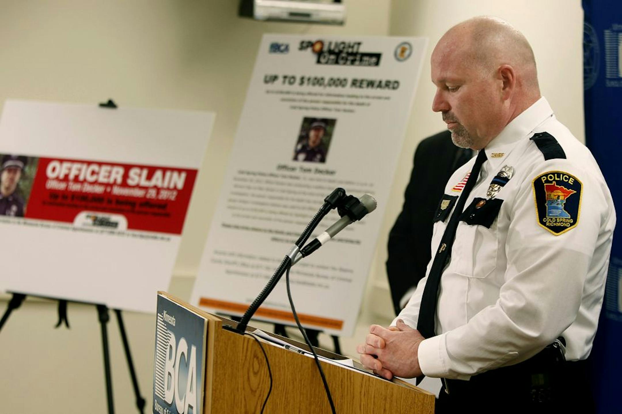 "It feels like we all have a hole in our hearts … and finding the killer would start the healing," Cold Spring Police Chief Phil Jones said.