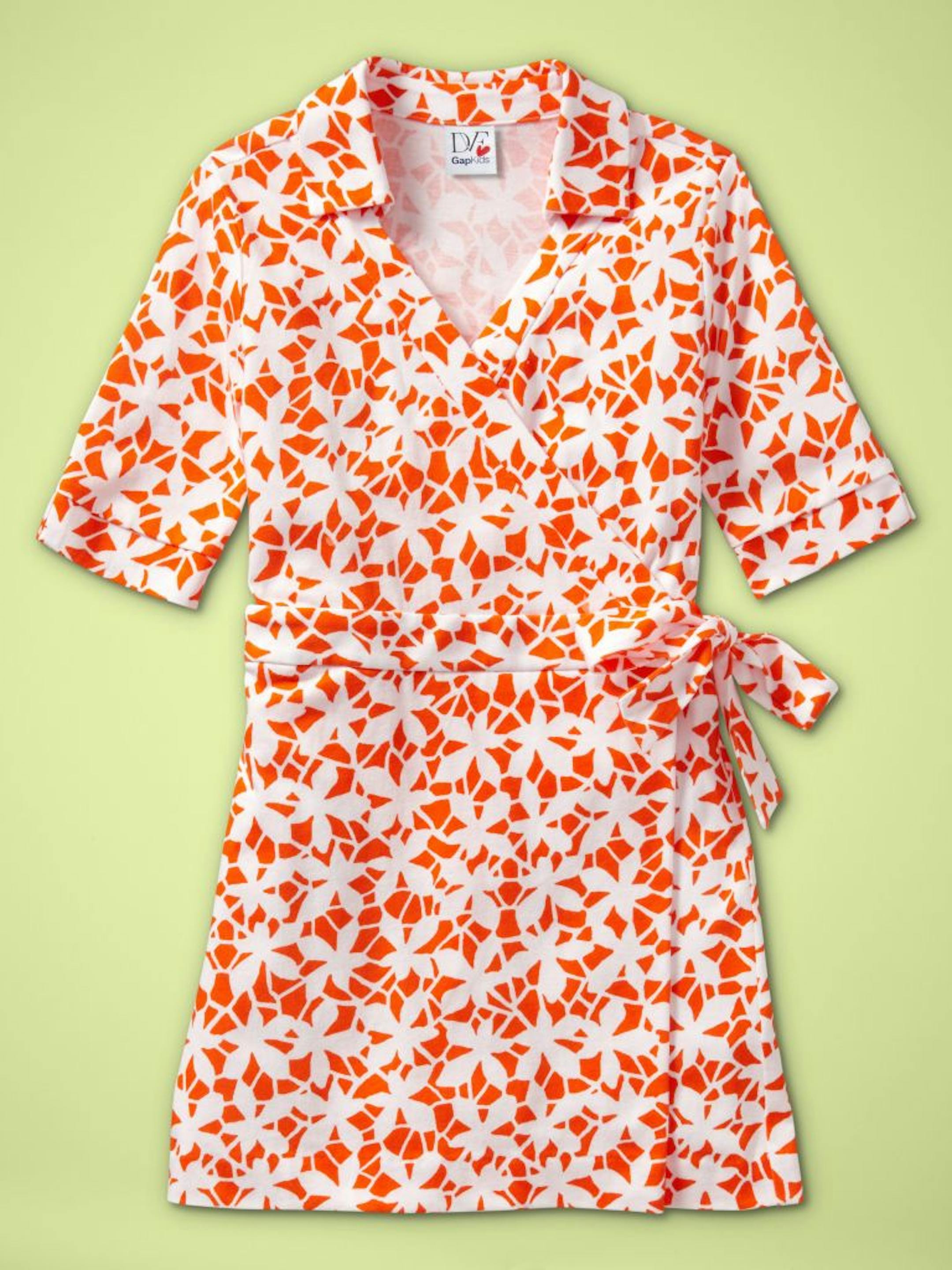 GapKids + DVF Collection wrap romper.