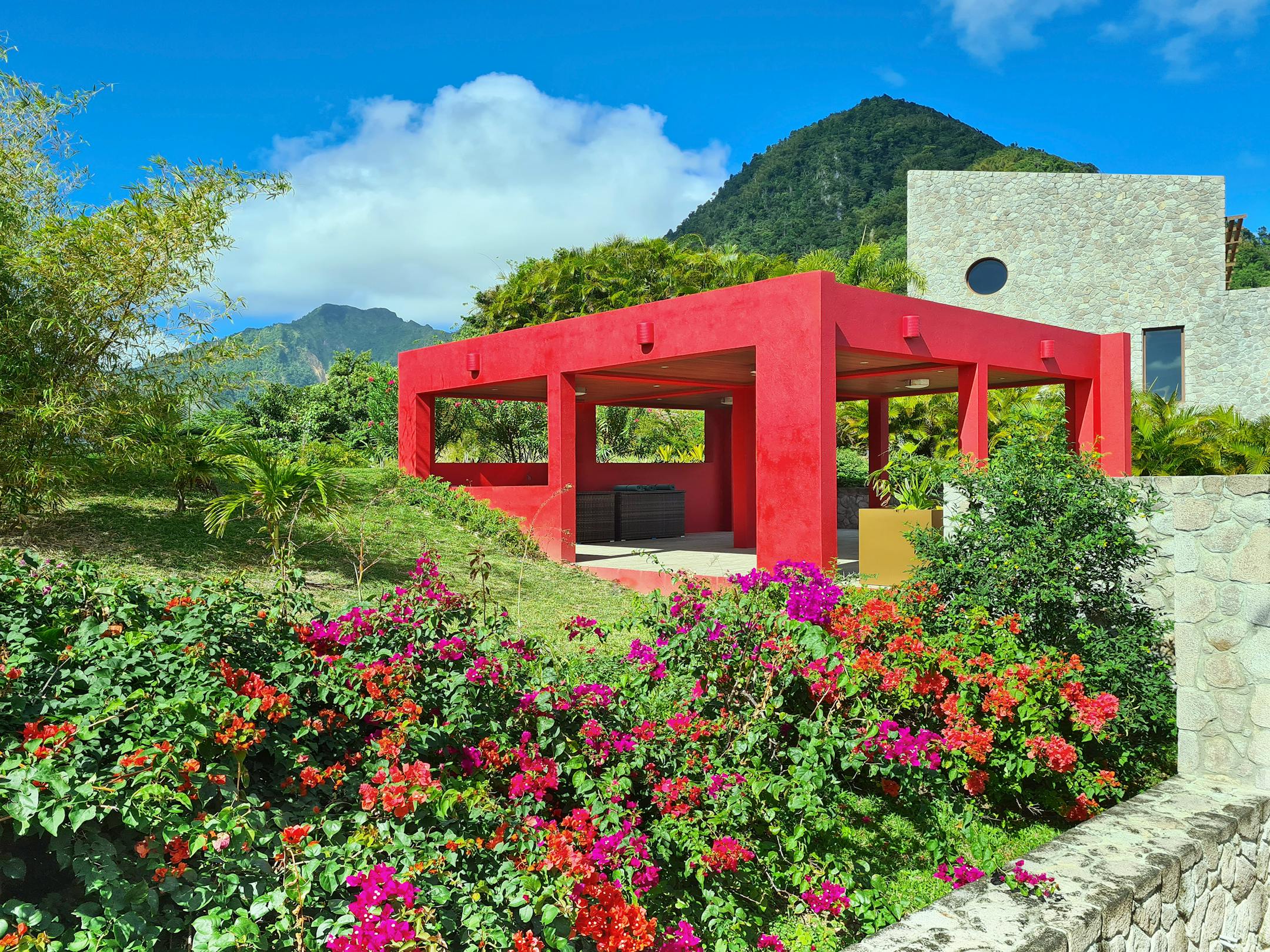 An undated photo provided by Coulibri Ridge shows the yoga pavilion at Coulibri Ridge in Dominica. From an off-the-grid tropical hideaway to a reefside diving resort, these new hotels will take you far from anything that resembles snow and cold. (Coulibri Ridge via The New York Times) — NO SALES; FOR EDITORIAL USE ONLY WITH NYT STORY SLUGGED CARIBBEAN HOTELS BY STEPHANIE ROSENBLOOM FOR NOV. 27, 2022. ALL OTHER USE PROHIBITED. —