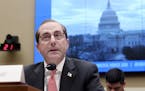 Health and Human Services Secretary Alex Azar testifies before the House Energy and Commerce Committee, on Capitol Hill FEb. 15, 2018 in Washington, D