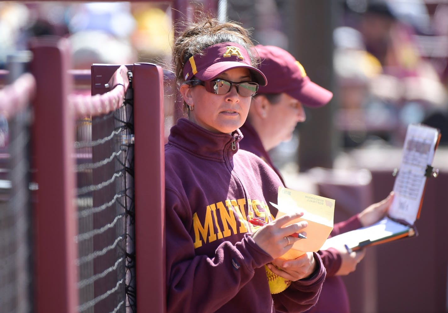 Minnesota softball coach Jamie Trachsel has the Gophers into the NCAA tournament in her first season at the helm.