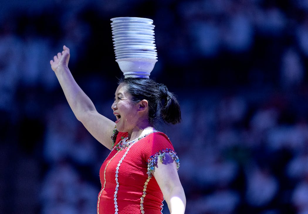 Krystal Niu, know by her stage name Red Panda, has been flipping bowls since her father trained her at the age of 7, eventually adding her signature 7-foot unicycle.