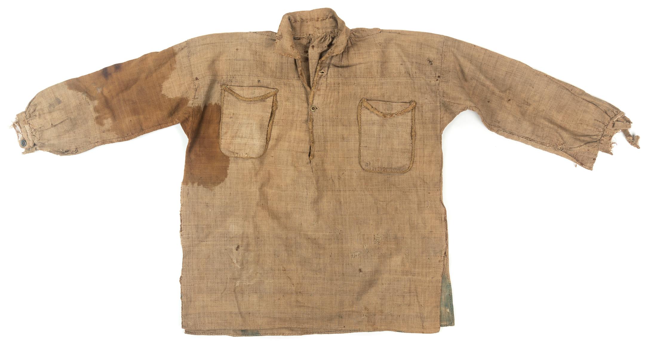 Civil War veteran Henry Mills held on to the shirt that saved his life, for the rest of his life. Now Mills' descendants have donated the bloodstained shirt that he took from a fallen confederate soldier and used as a bandage, to Minnesota Historical Society.