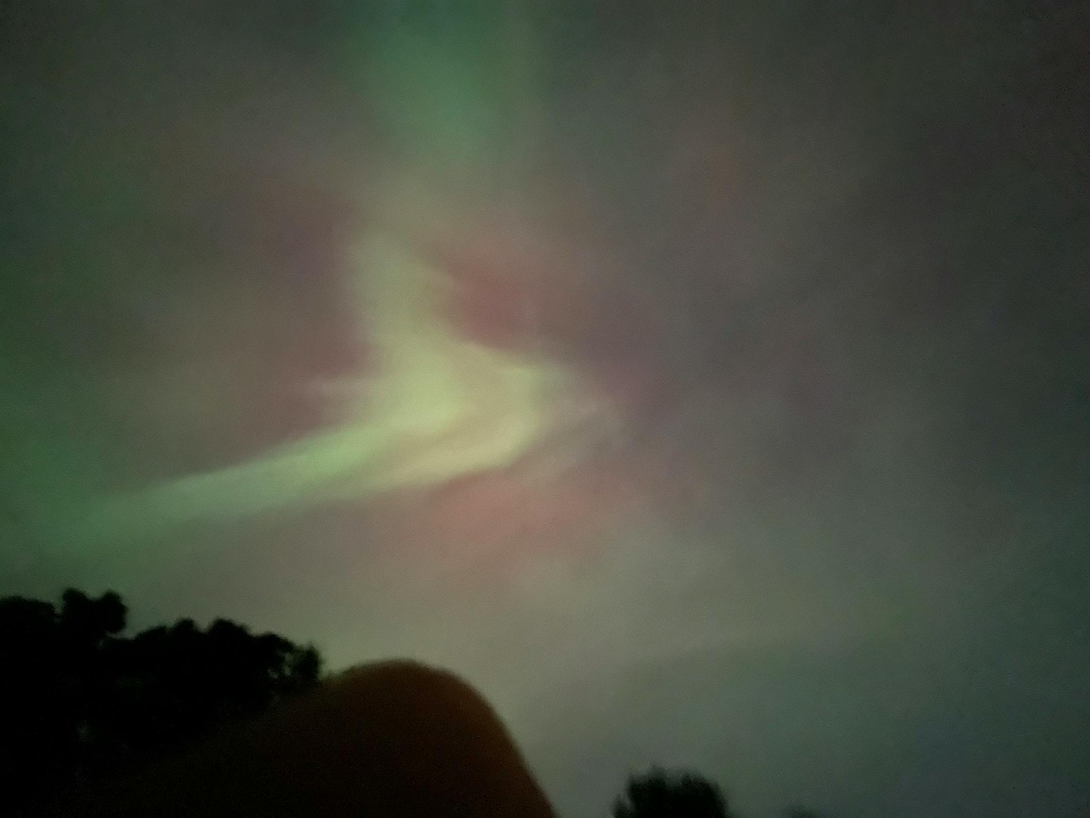 The northern lights.