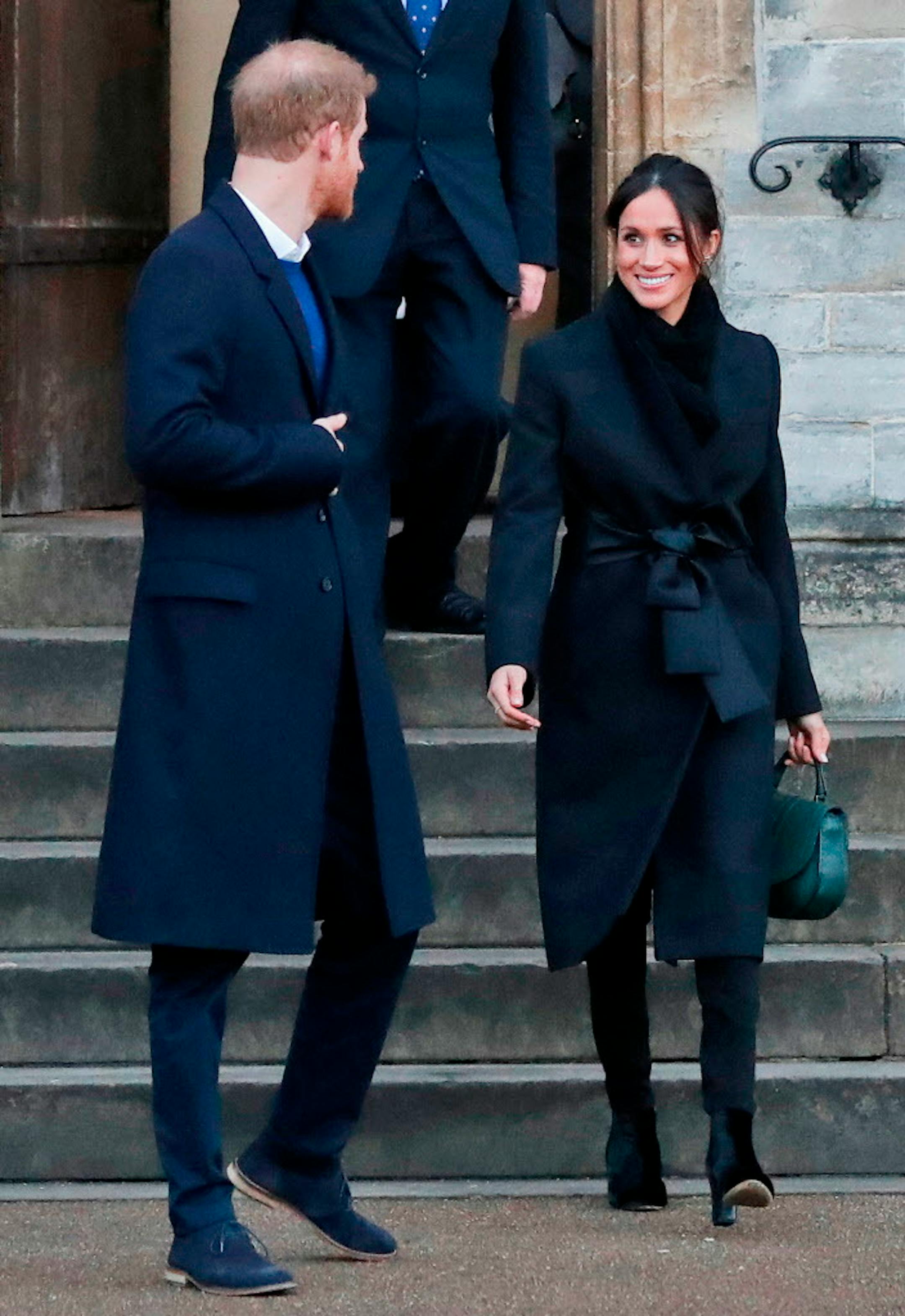 Meghan Markle wore jeans from the Hiut Denim Co. on a trip to Cardiff Castle.