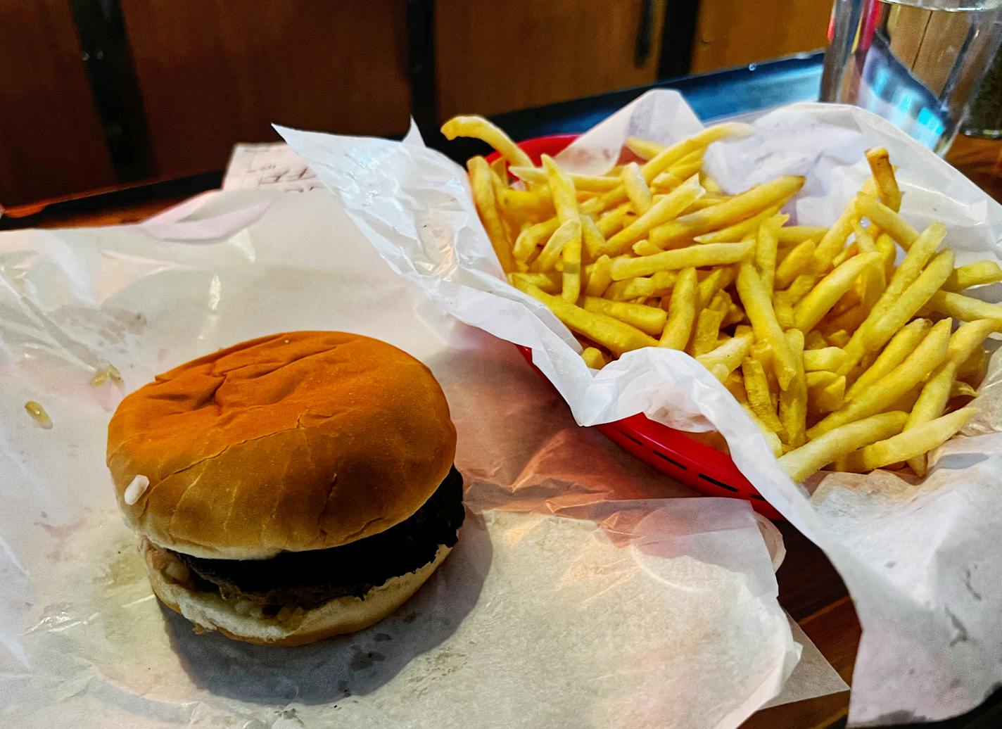 The original Jucy Lucy (or is it?) at Matt's Bar.